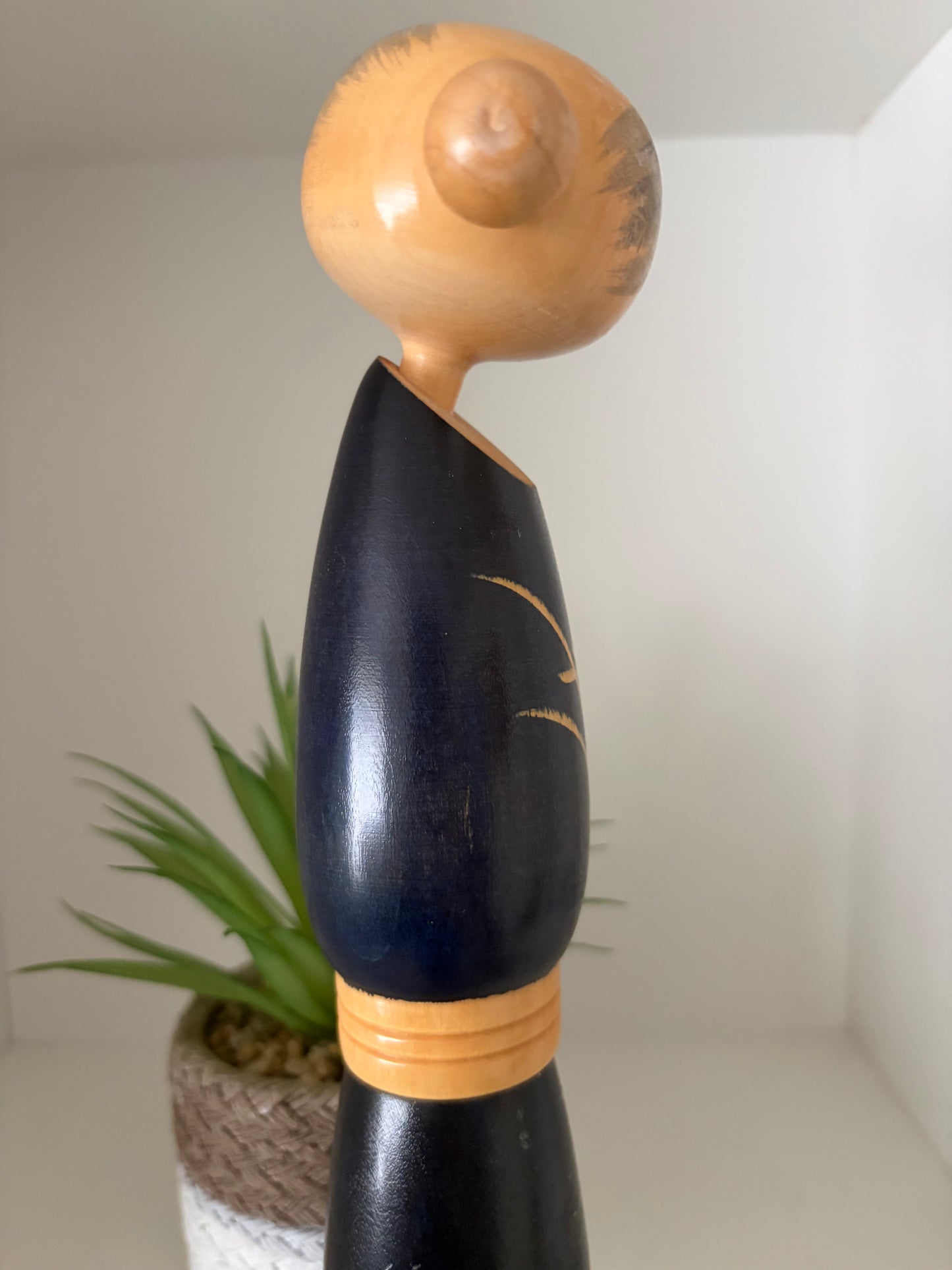 Vintage Sosaku Kokeshi By Sato Suigai (1920- )