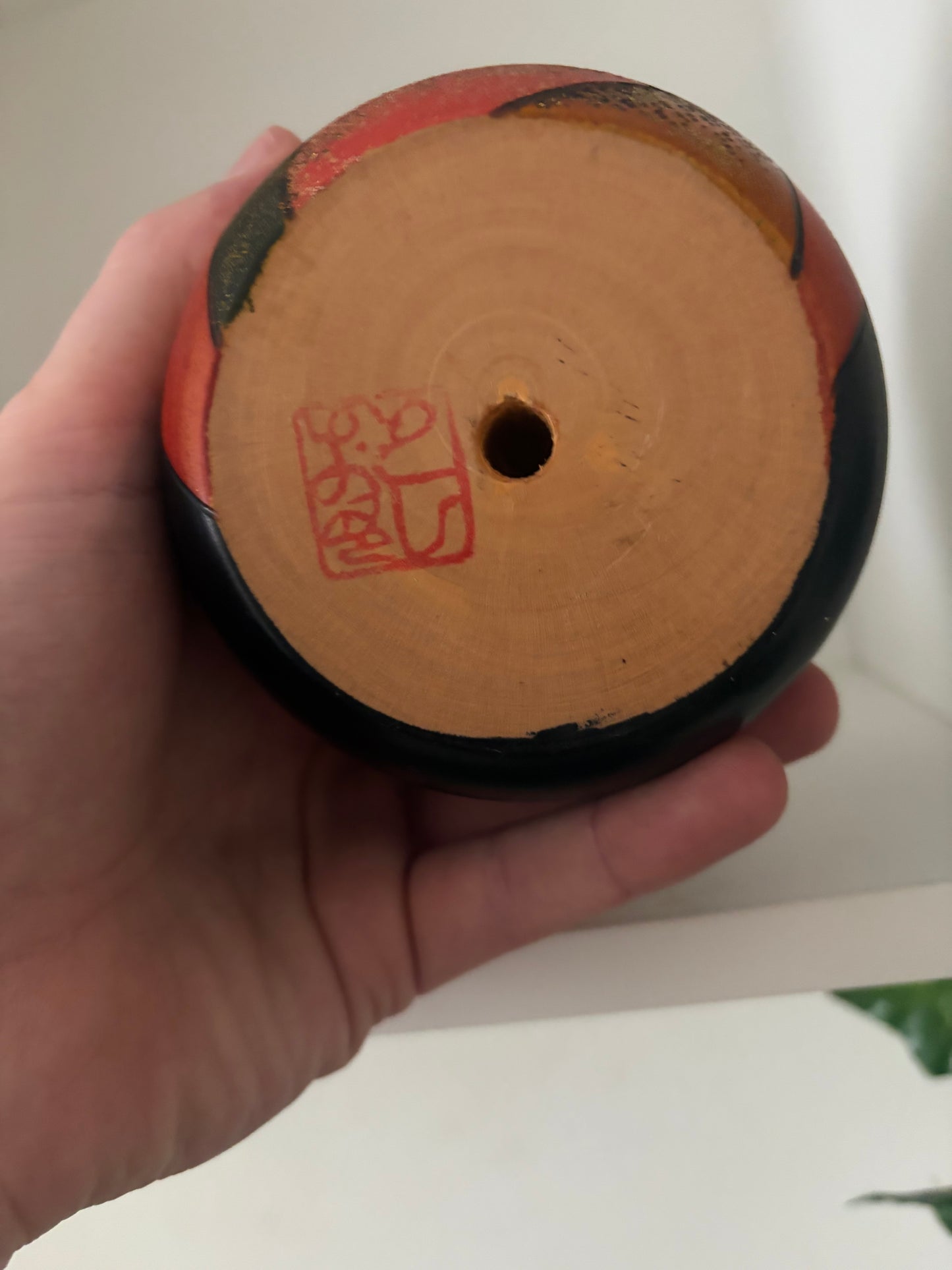 Beautiful vintage creative Kokeshi by Toshio Sekiguchi (1947-)