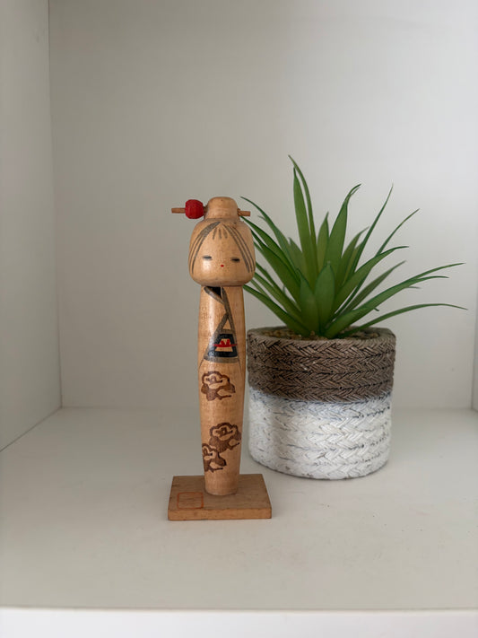 Cute vintage Sosaku kokeshi