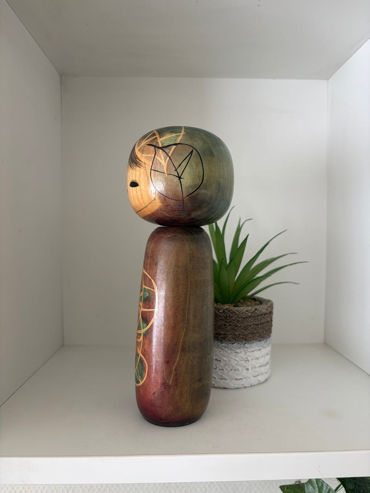 Vintage Sosaku kokeshi by Kato Masami