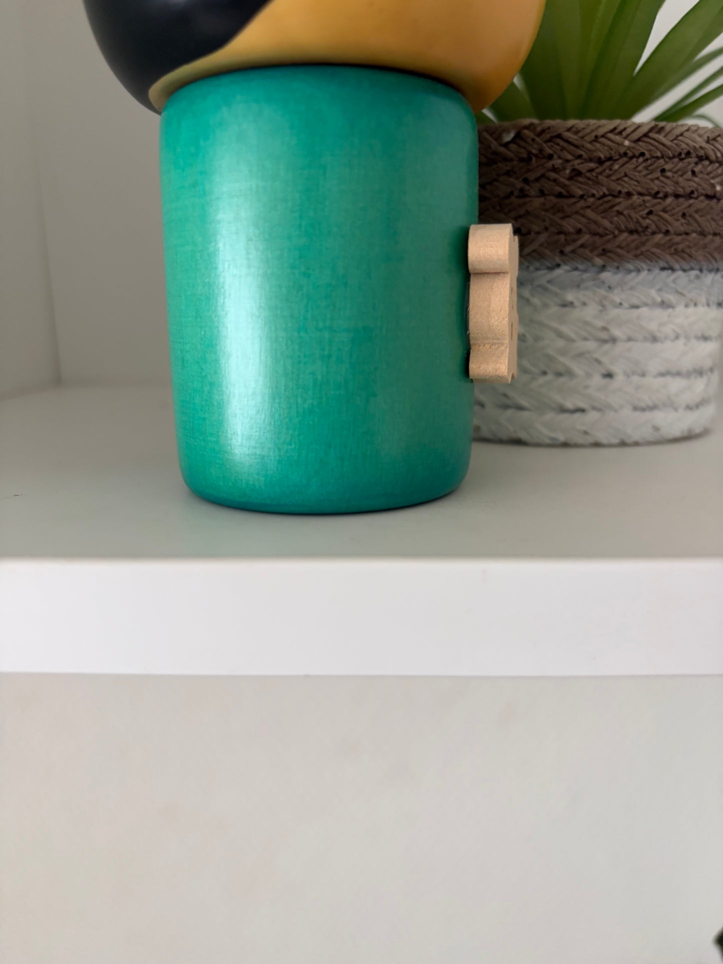 Rare vintage sosaku kokeshi by Usaburo