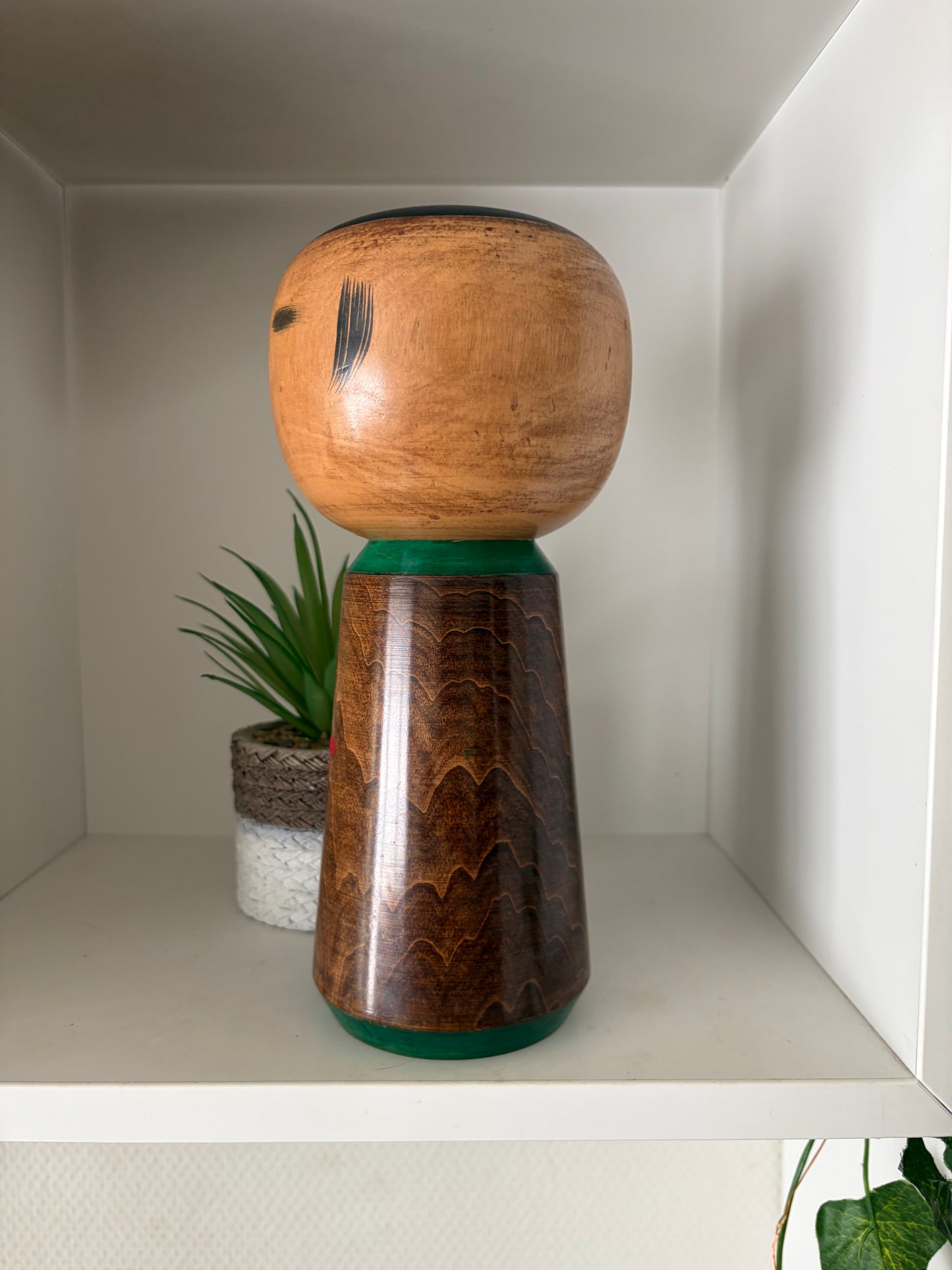 Rare Sosaku Kokeshi By Akinori Takahashi (1957-) - TSUBAKINOKO
