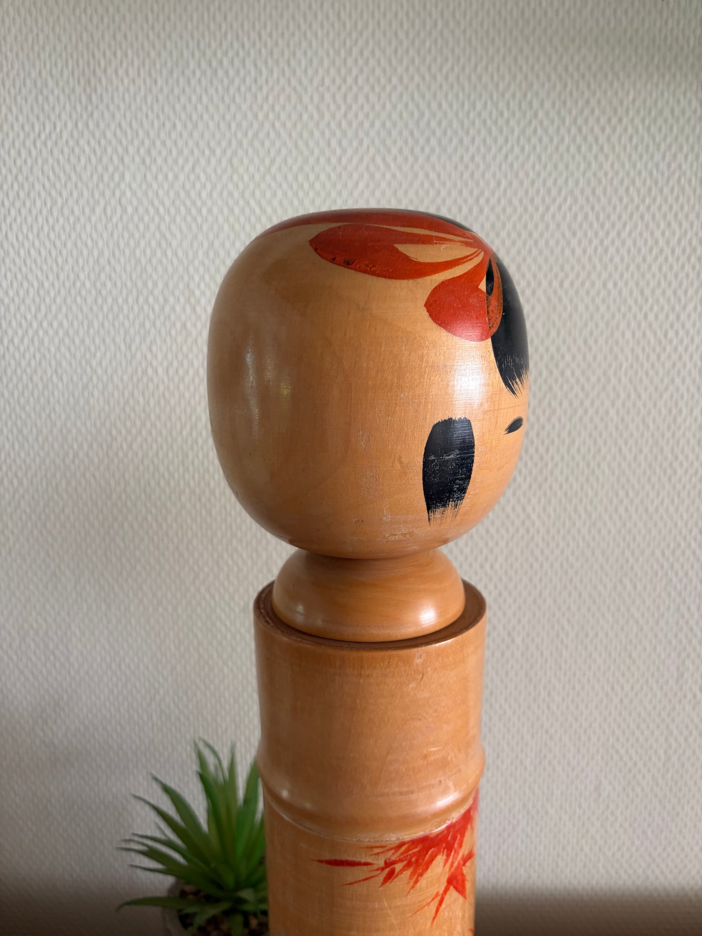 Rare vintage Sosaku kokeshi by Sato Kouson