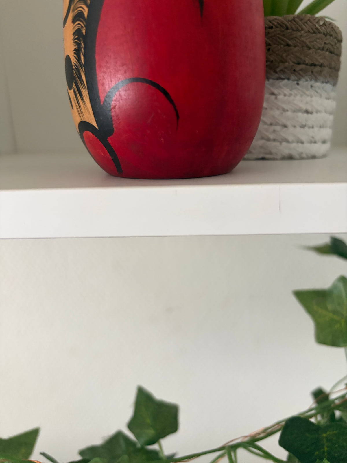 Vintage Daruma kokeshi