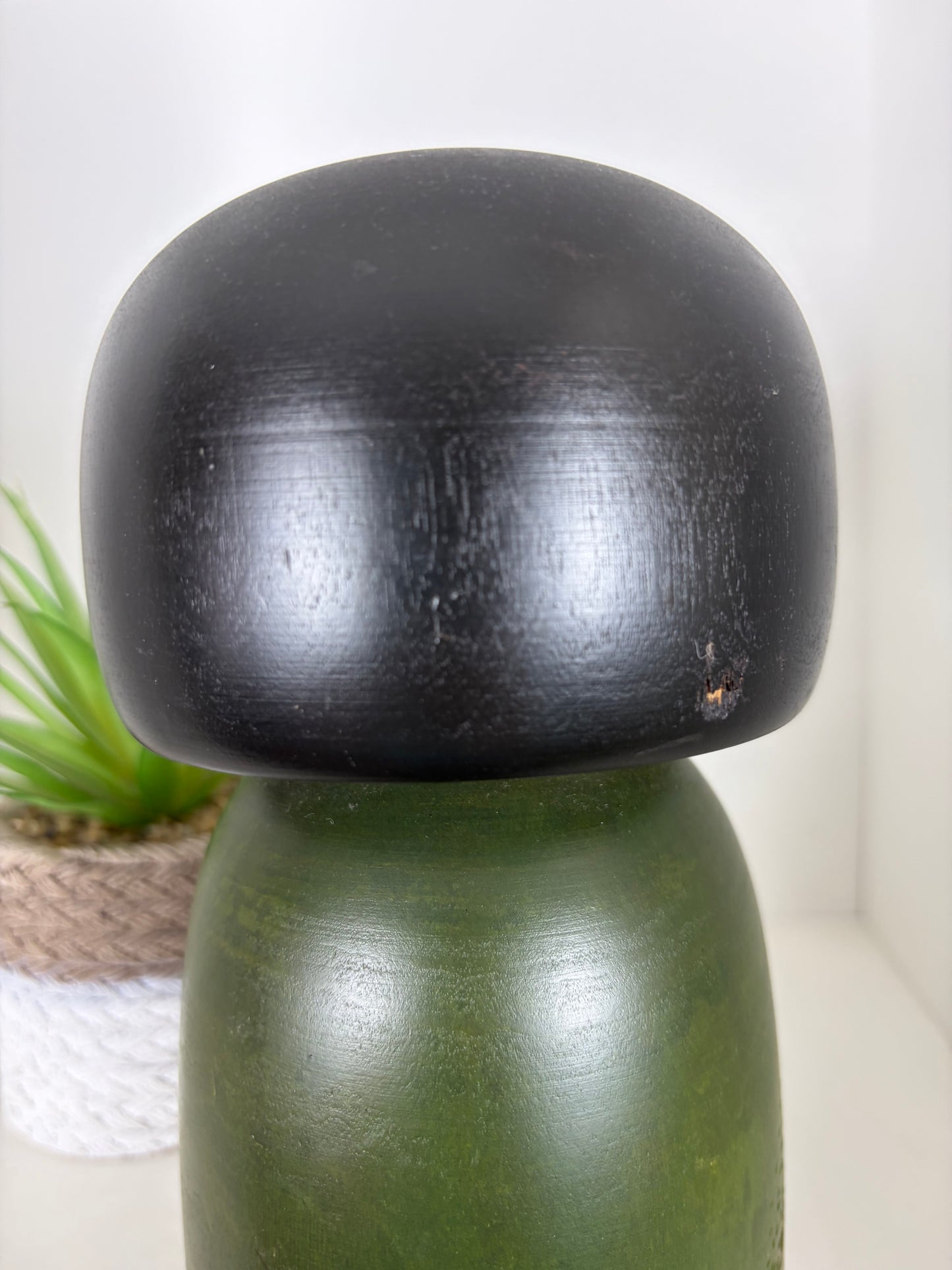 Vintage Gumma kokeshi by Kisaku