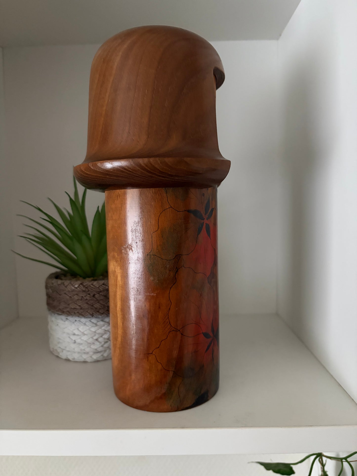 Rare vintage Sosaku kokeshi by Kato Masami (1925-)