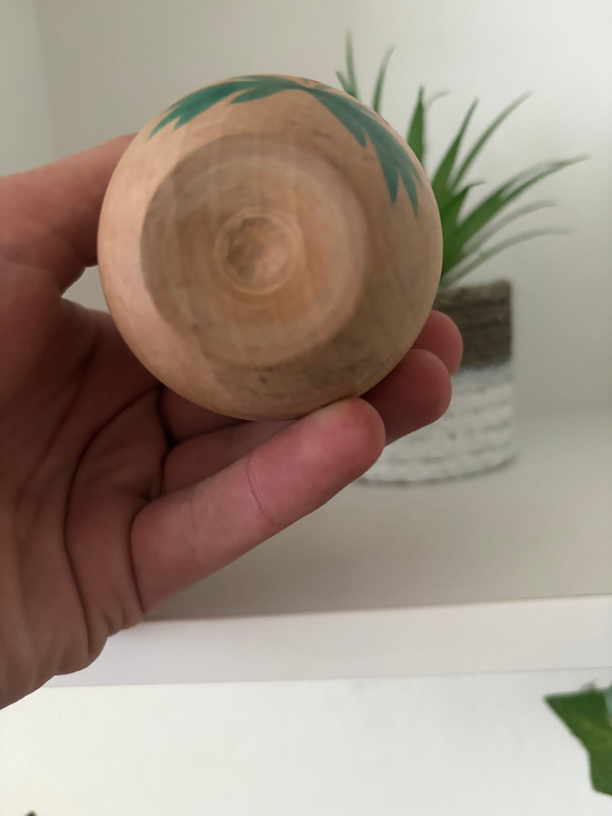Vintage traditional Kijiyama Kokeshi by Kominami Saburo (1929-2023)
