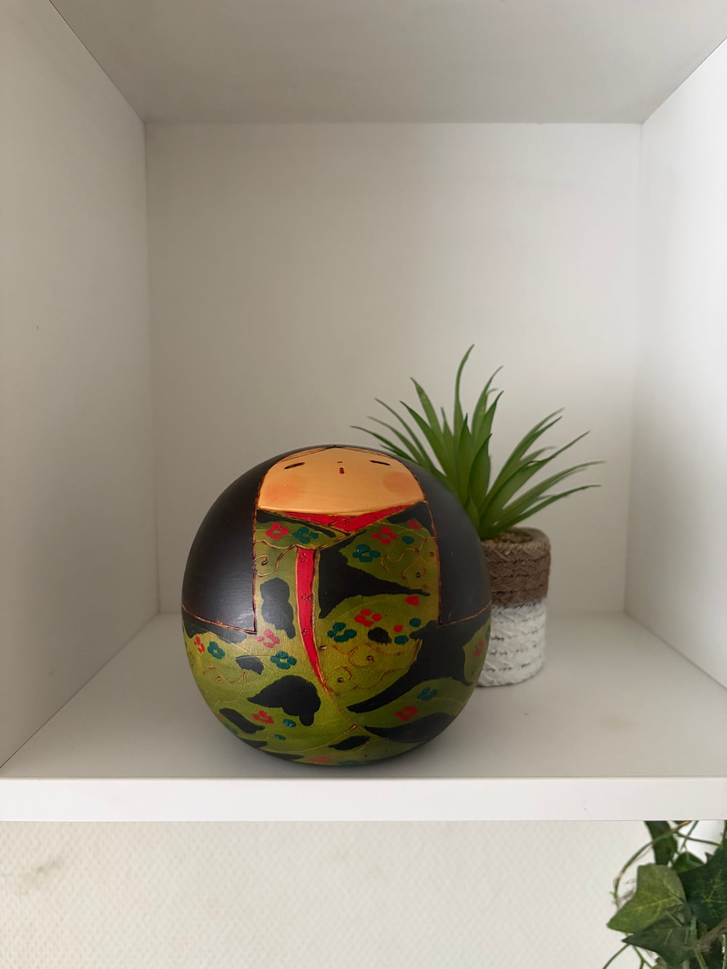 Rare Vintage Creative kokeshi by Kato Tatsuo (1940-)