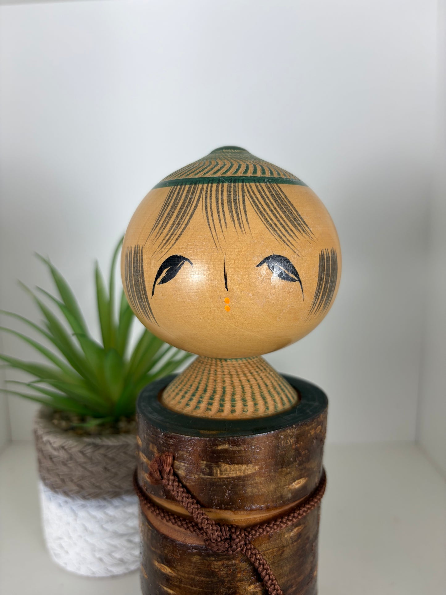 Vintage Sosaku kokeshi by Tamura Noboru