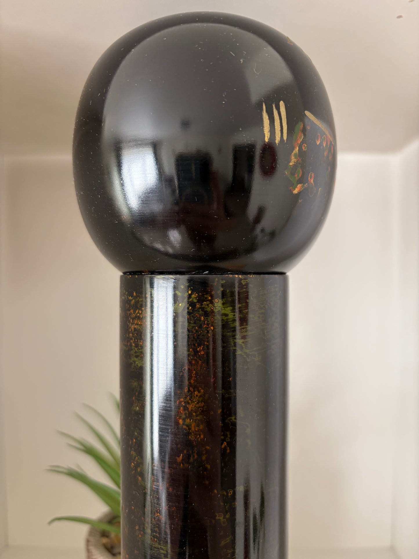 Exclusive Vintage Sosaku kokeshi Akinori Takahashi (1957-)