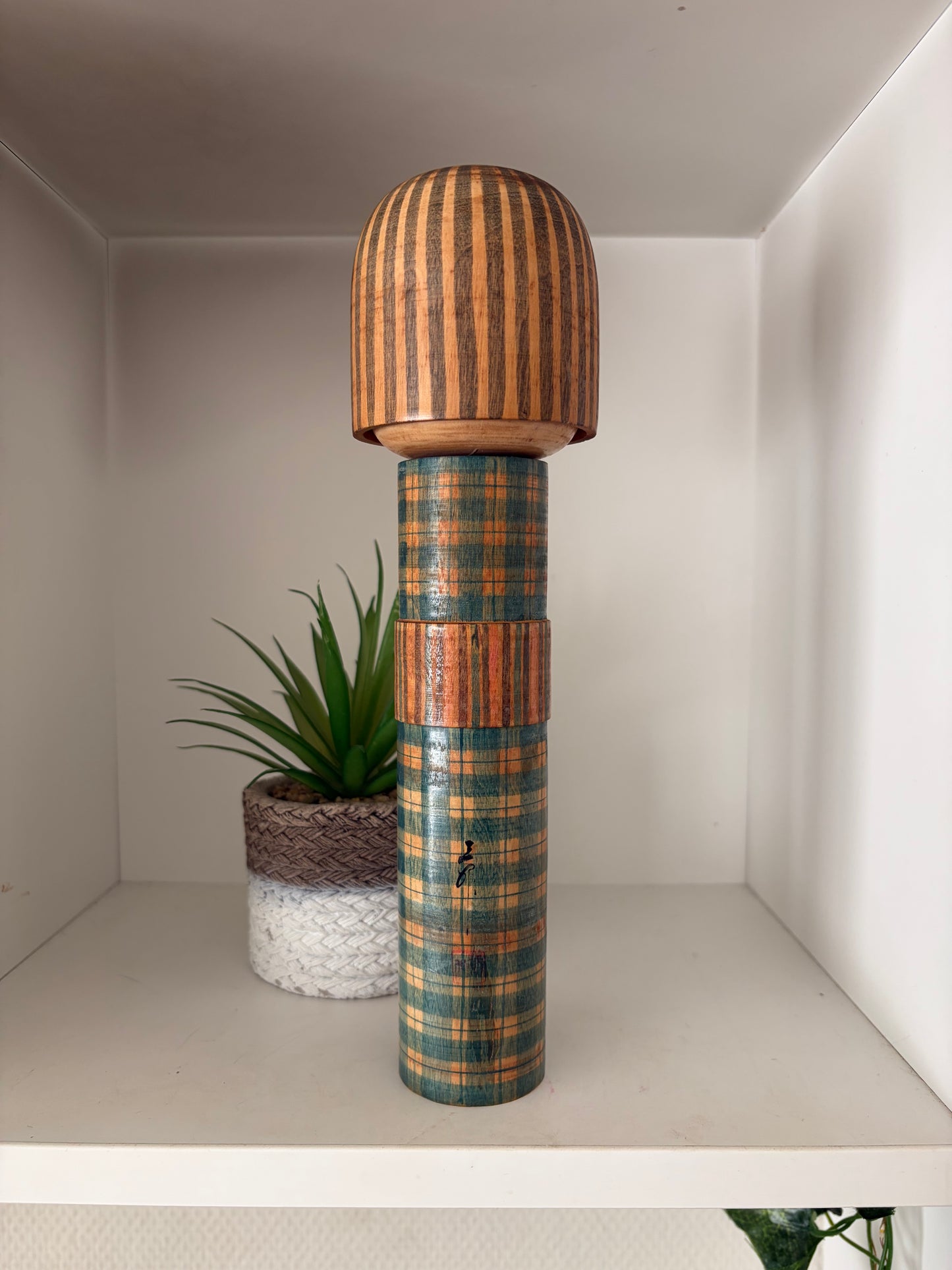 Rare vintage Sosaku kokeshi by Sansaku Sekiguchi (1925-2018)