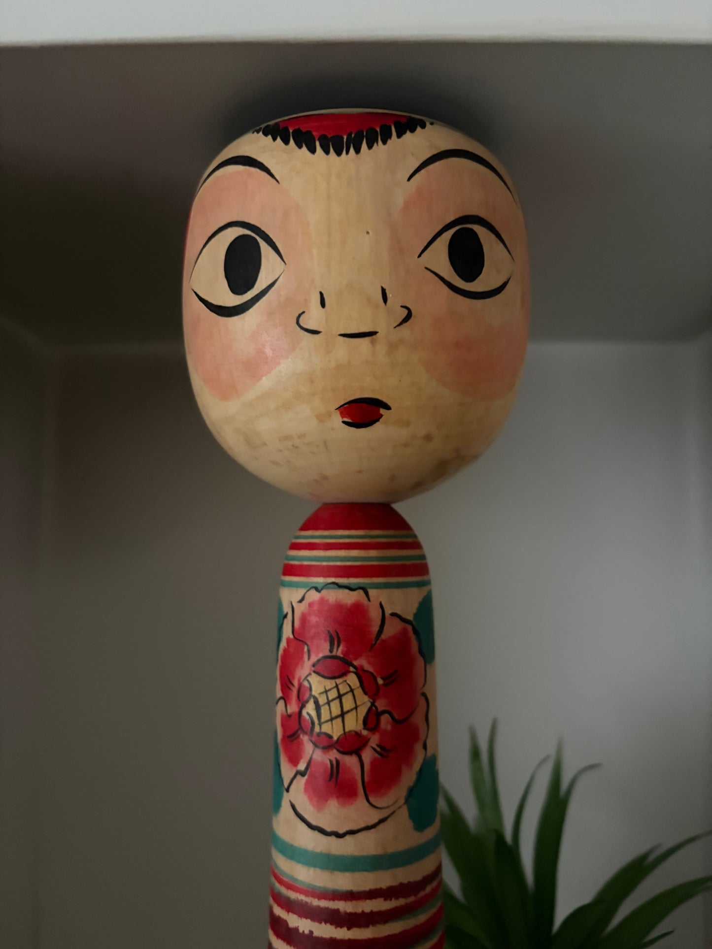 Vintage traditional Nakanosawa kokeshi by Seya Juji (1924–2004)