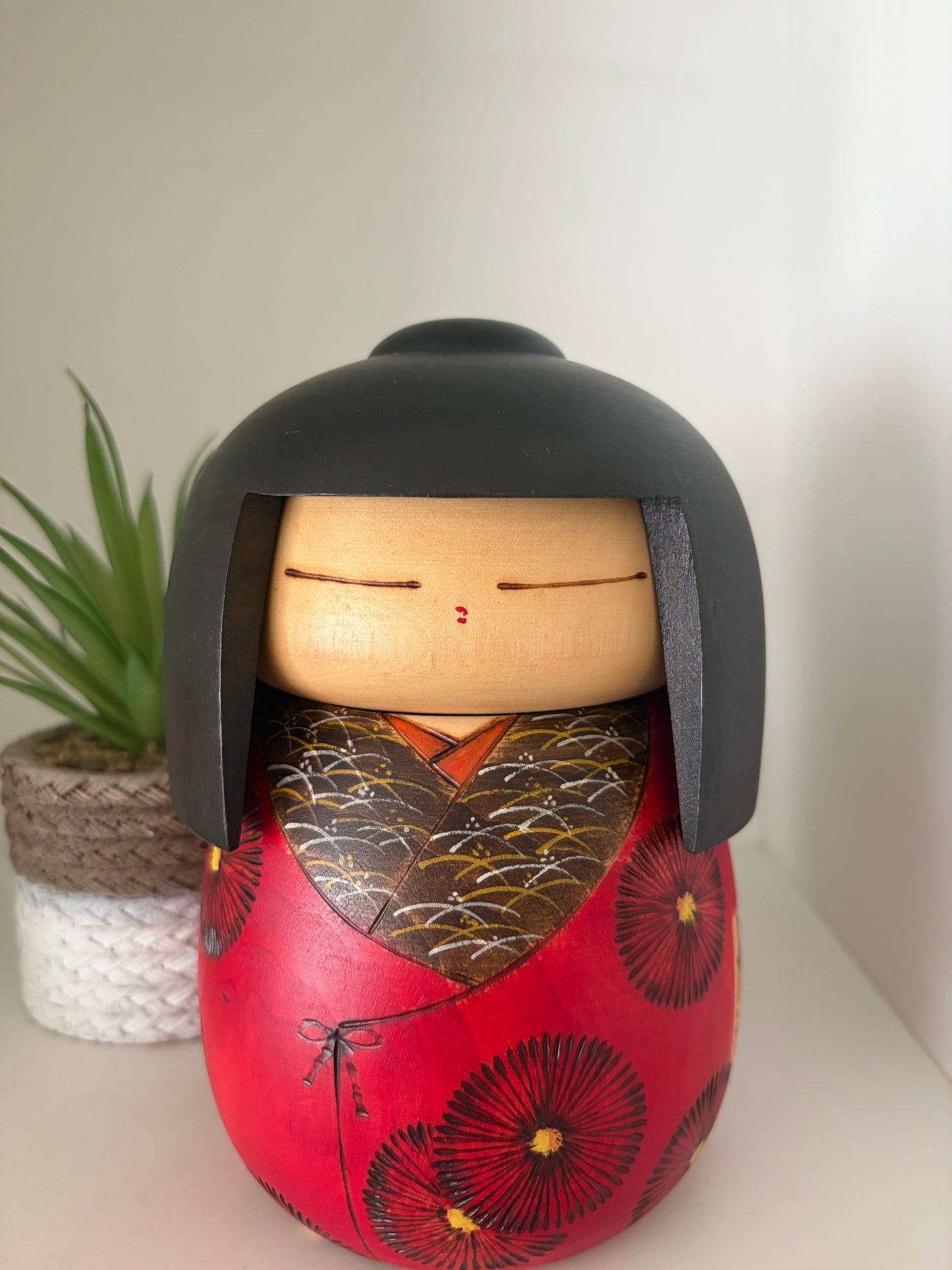 Vintage Sosaku Kokeshi by Toa Sekiguchi (1942-)
