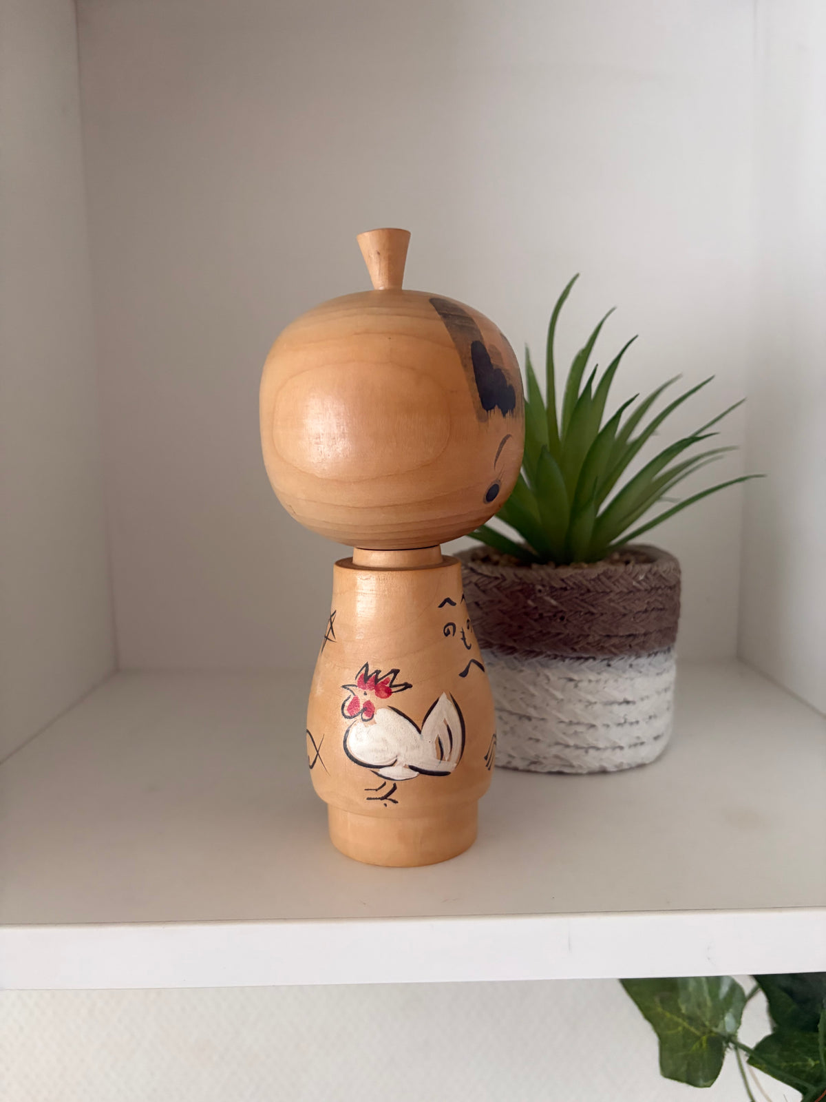 Vintage Sosaku kokeshi by Yamagishi Umeyoshi