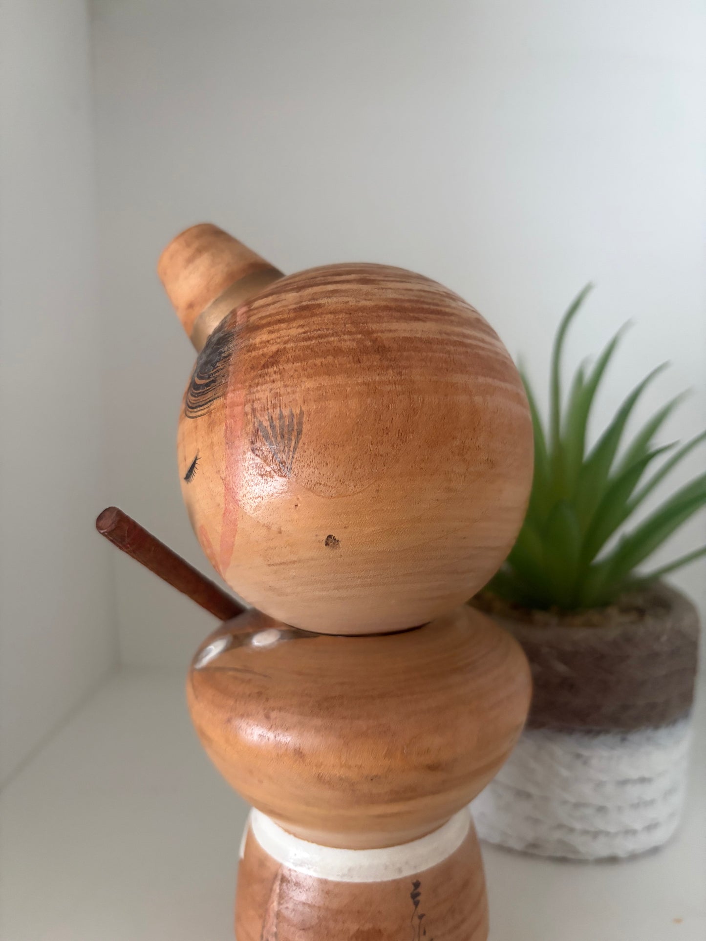 Rare Vintage creative kokeshi by Sansaku Sekiguchi (1925-2018)