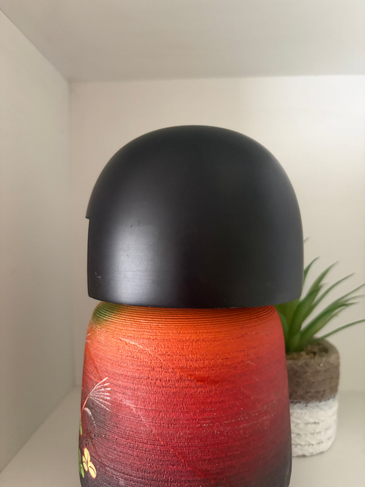Vintage Gumma kokeshi by Fujikawa Masae (1942-2015)