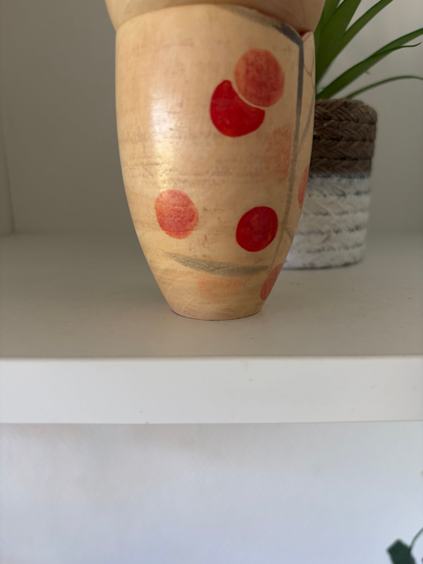 Vintage Sosaku kokeshi by Sansaku Sekiguchi (1925-2018)