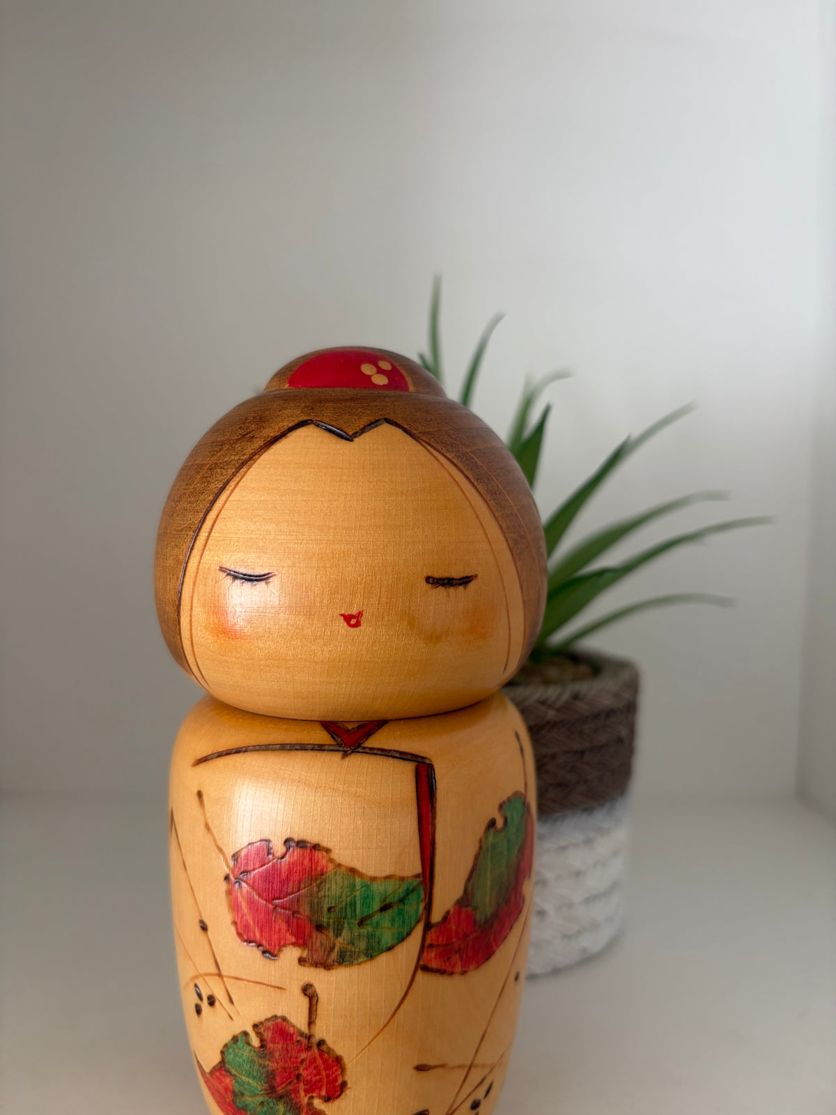 Vintage Sosaku kokeshi by Toa Sekiguchi (1942-)