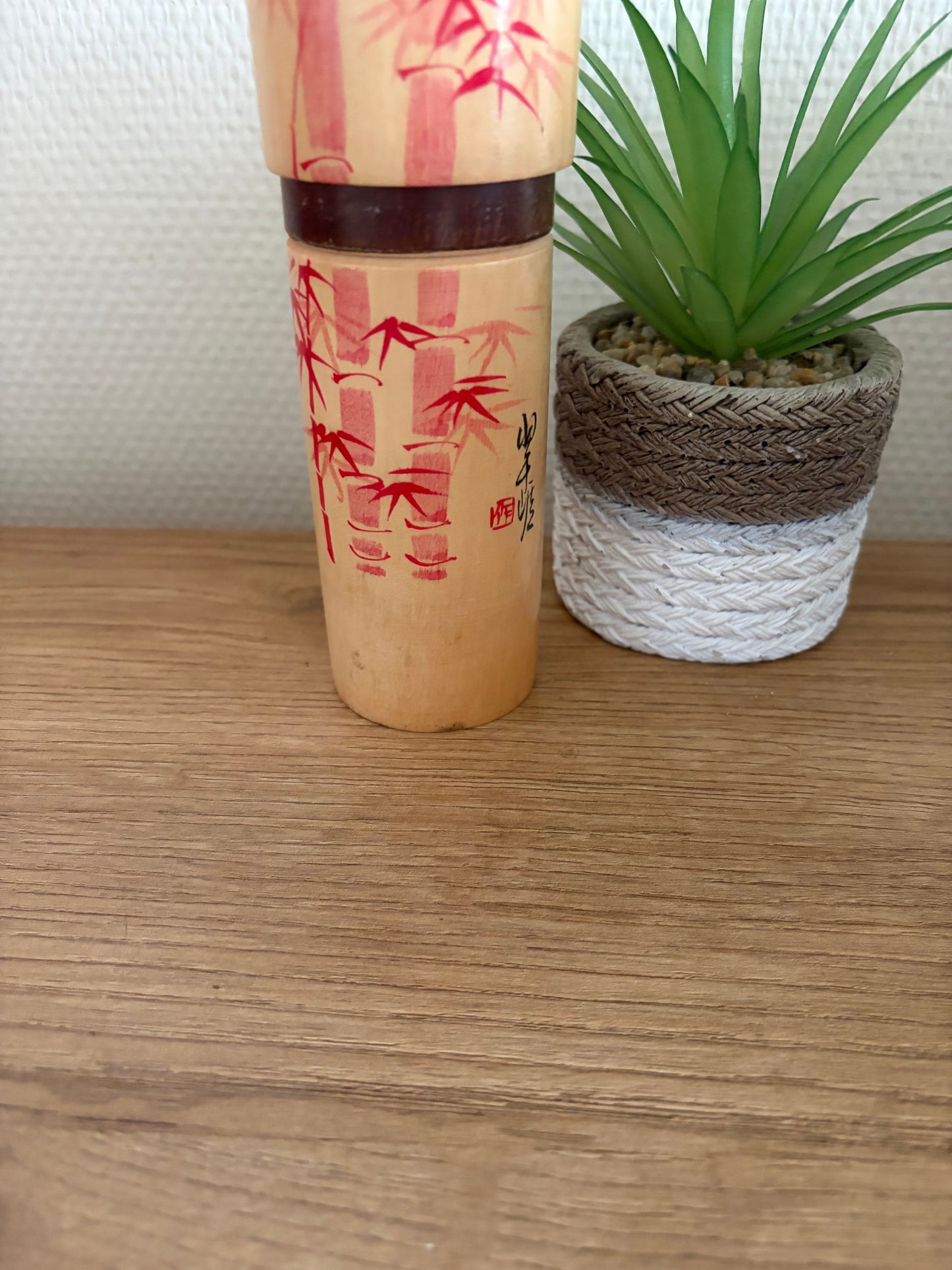 Vintage Sosaku kokeshi by Sato Suigai (1920-)