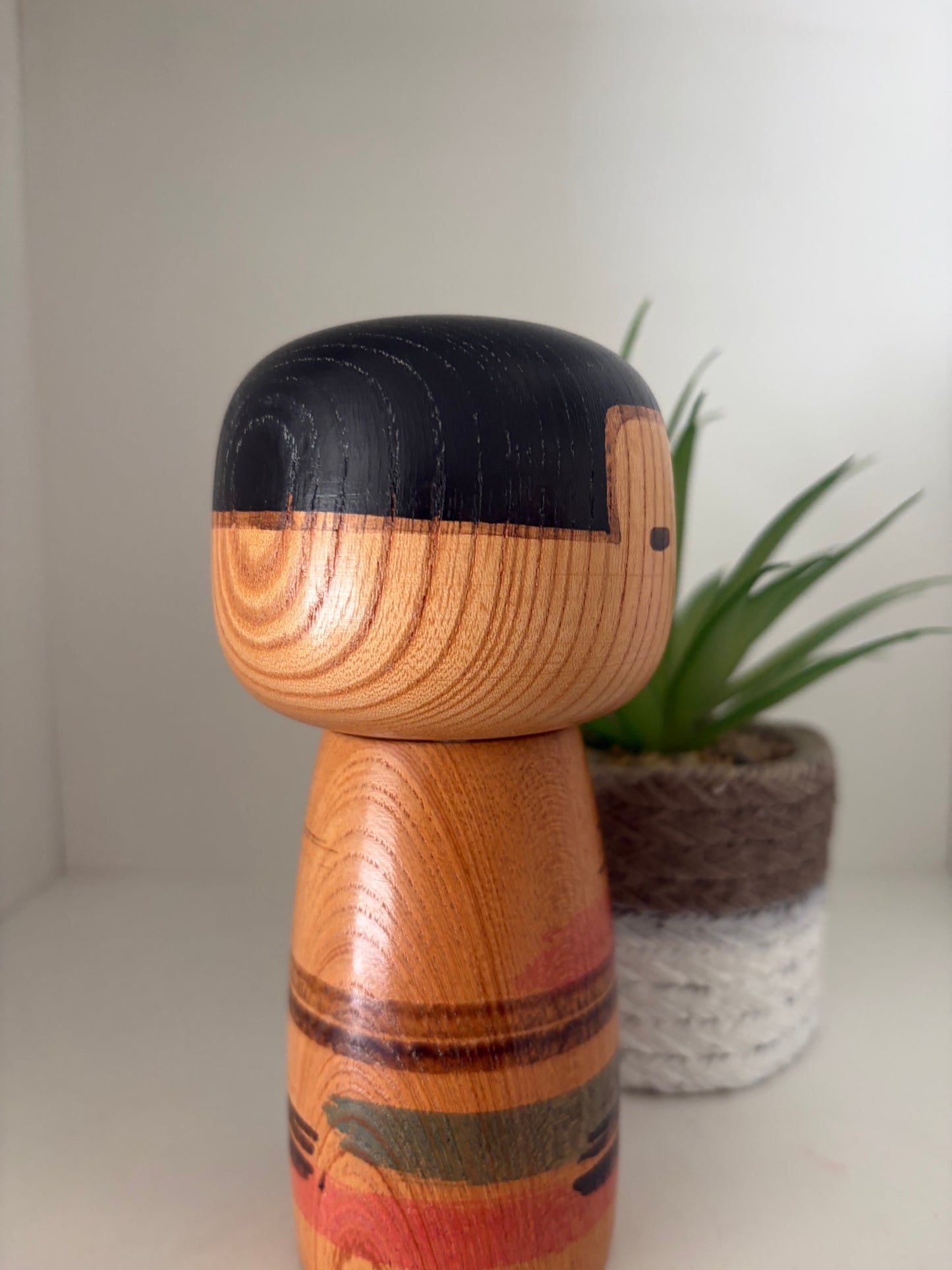 vintage creative kokeshi made by Sanpei Yamanaka (1926-2012)