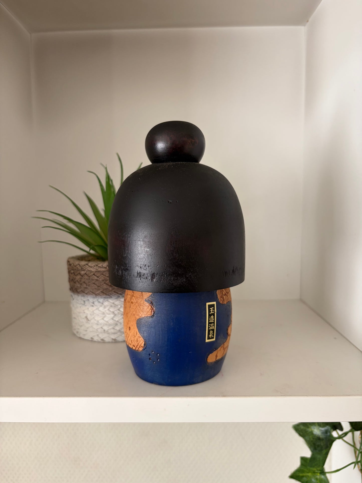 Vintage Gumma kokeshi by Kazuo Takamizawa (1927-)
