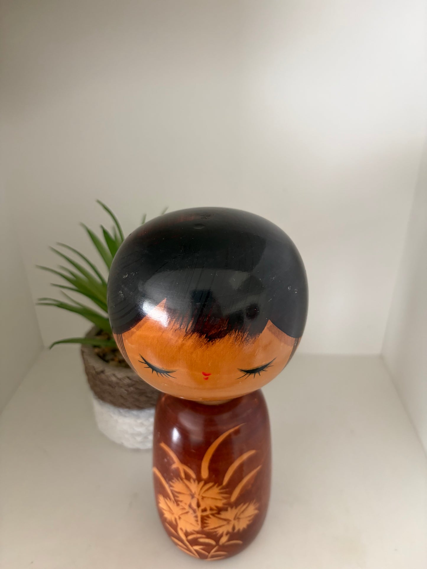 Vintage Sosaku kokeshi by Izumi Morijiro