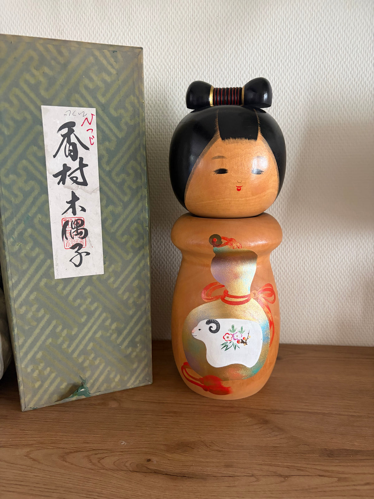 Exclusive HUGE Sosaku kokeshi by Sato Kouson
