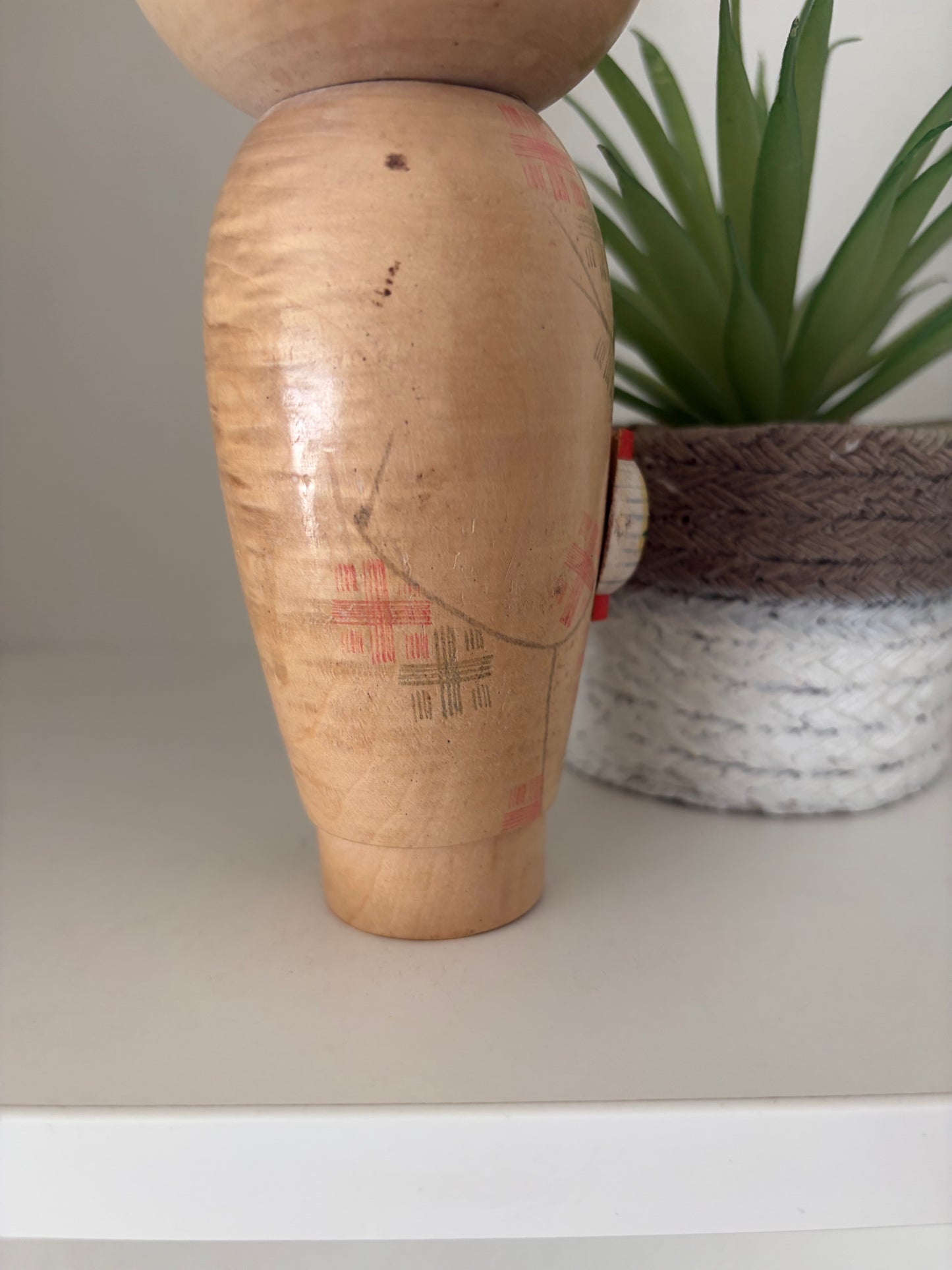 Rare vintage Sosaku kokeshi by Imai Tamamizu