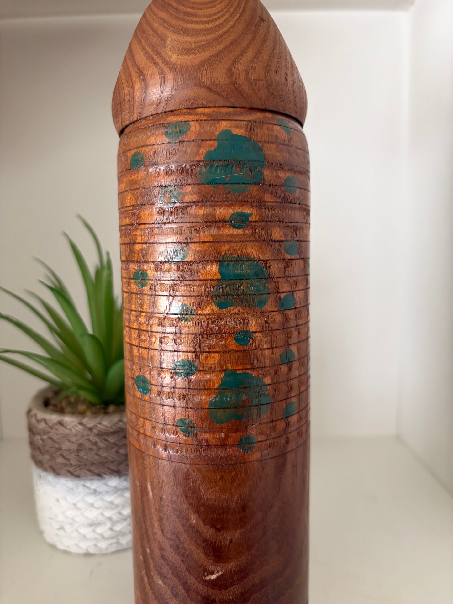 Vintage  Sosaku Kokeshi By Miyajima Muhitsu (1929-)