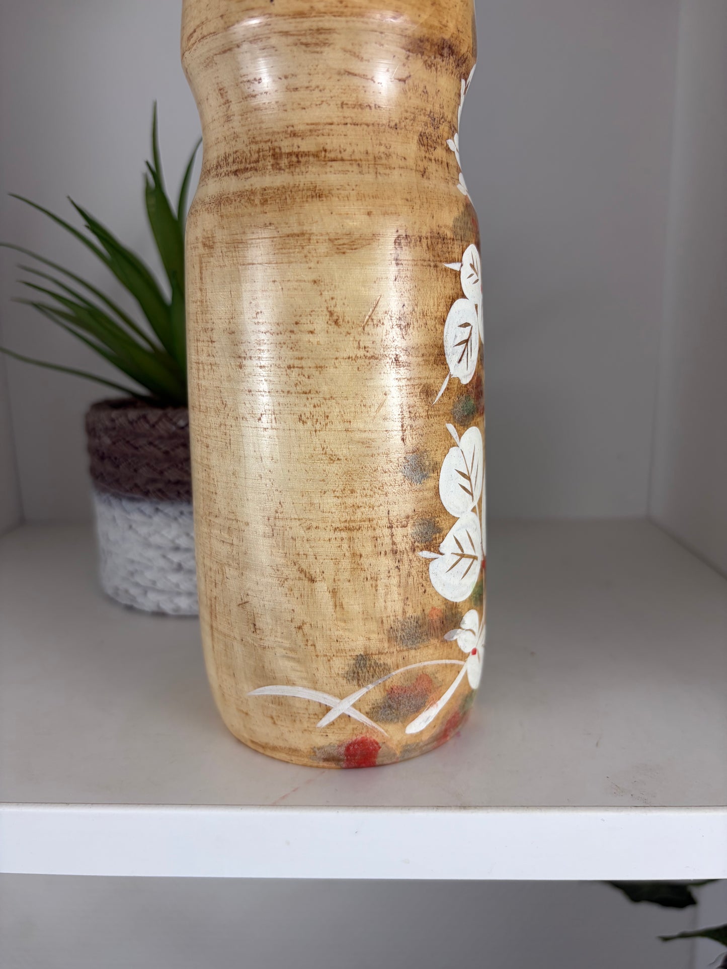 Rare vintage Sosaku kokeshi by Aida Seiho (Harumine) (1926-1998)