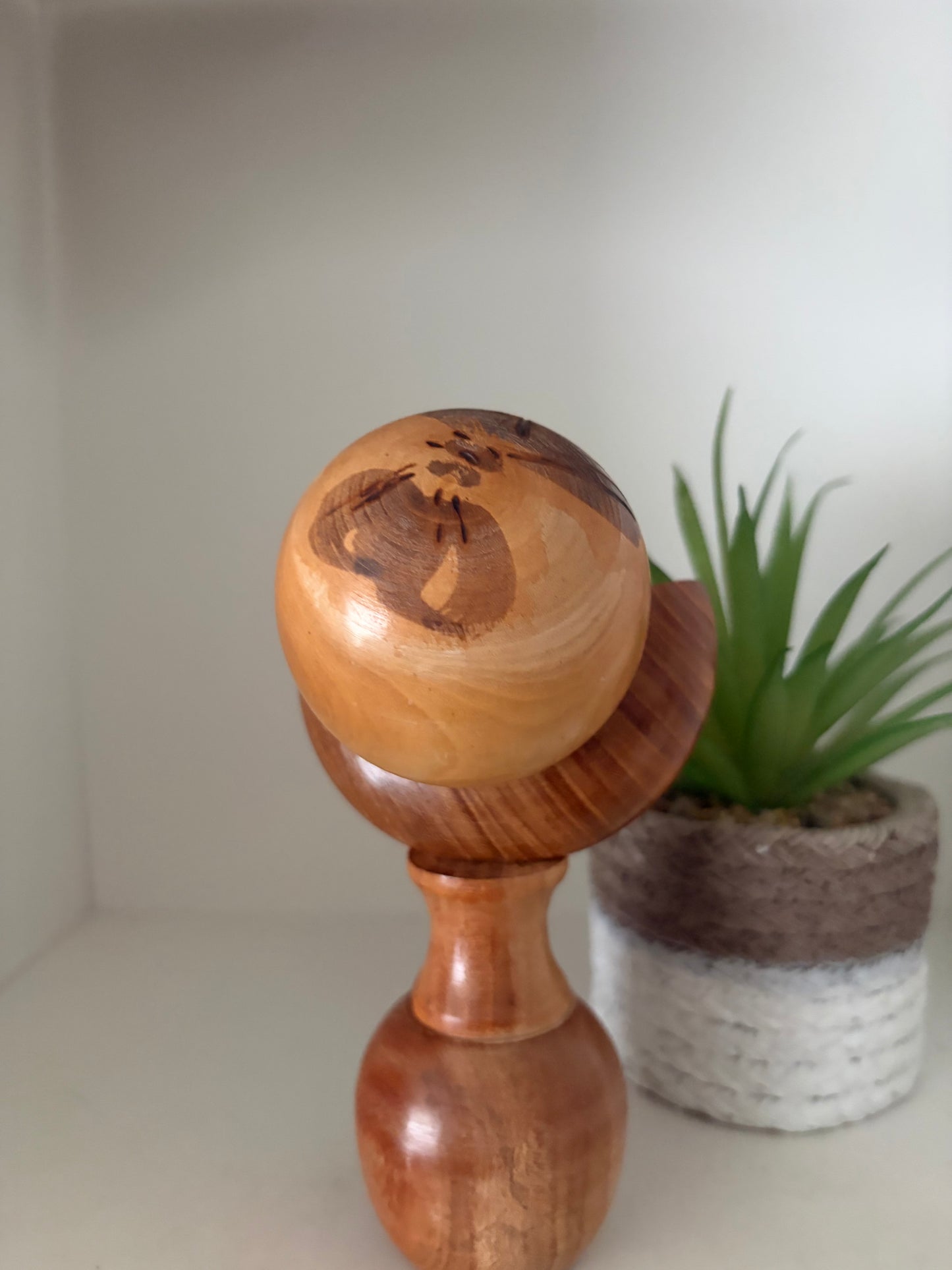Vintage Sosaku kokeshi by Makoto