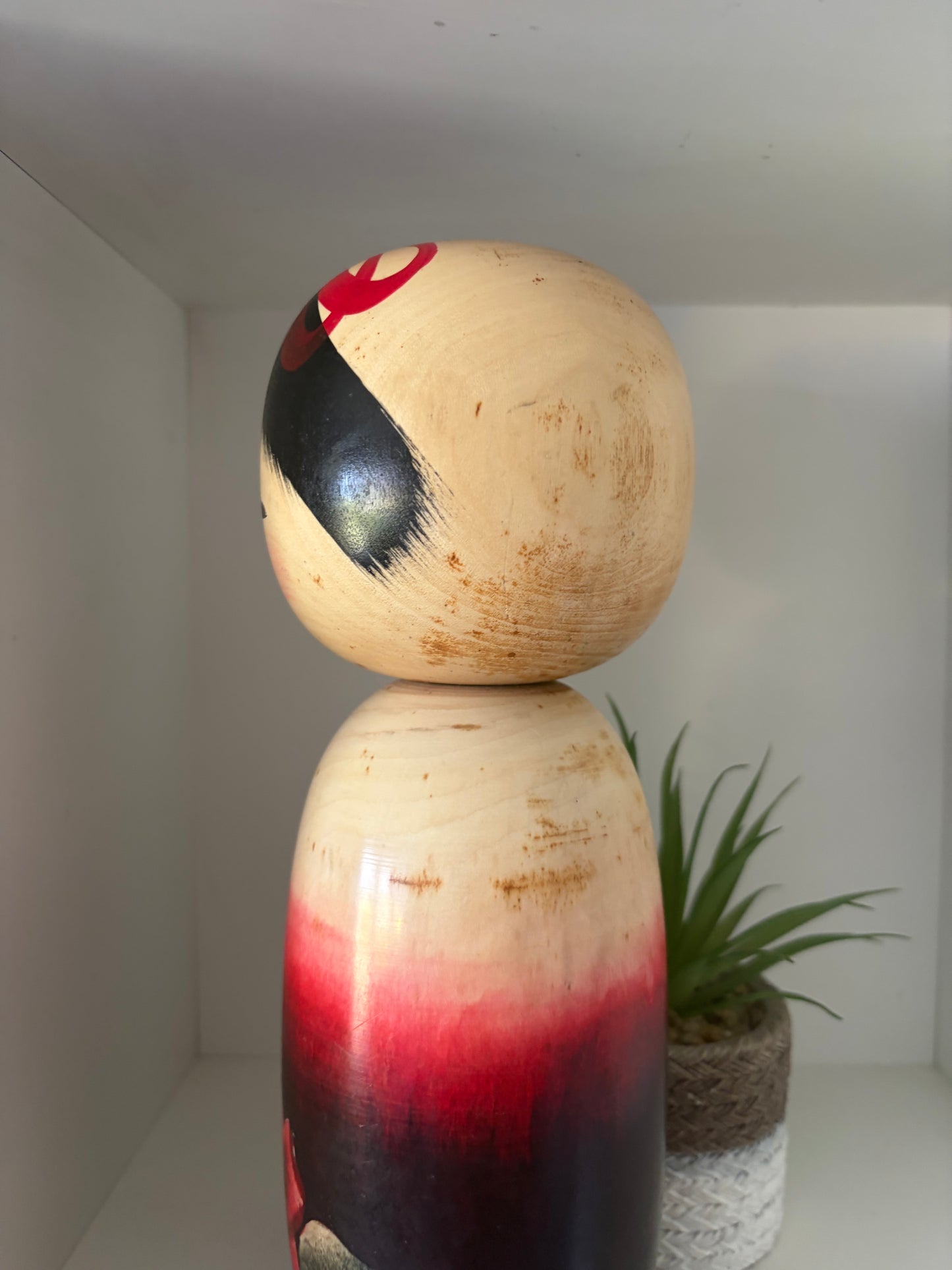 Vintage Sosaku kokeshi by Sato Kouson