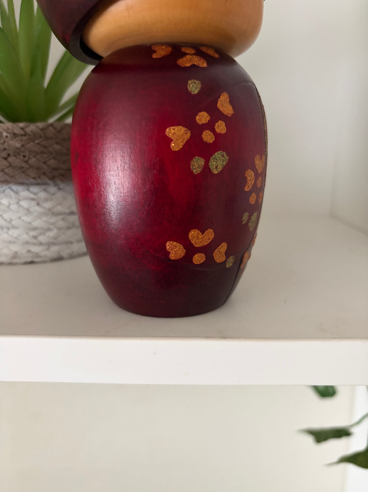 Beautiful vintage creative Kokeshi by Toshio Sekiguchi (1947-)