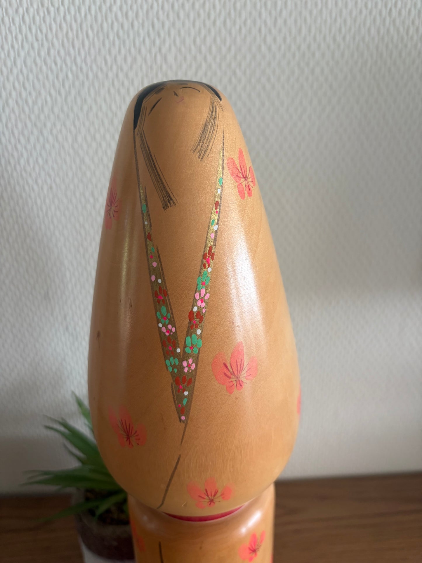 Rare vintage Sosaku kokeshi by Takahashi Hashime (1918-2002)