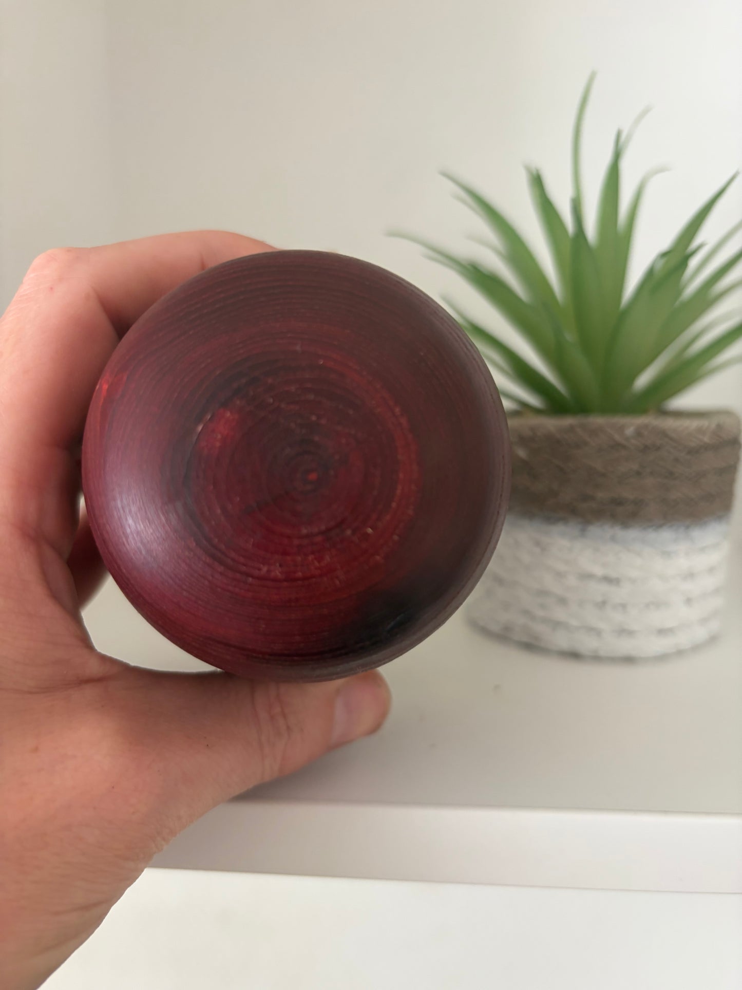 Vintage Daruma kokeshi by Shuichi Umeki