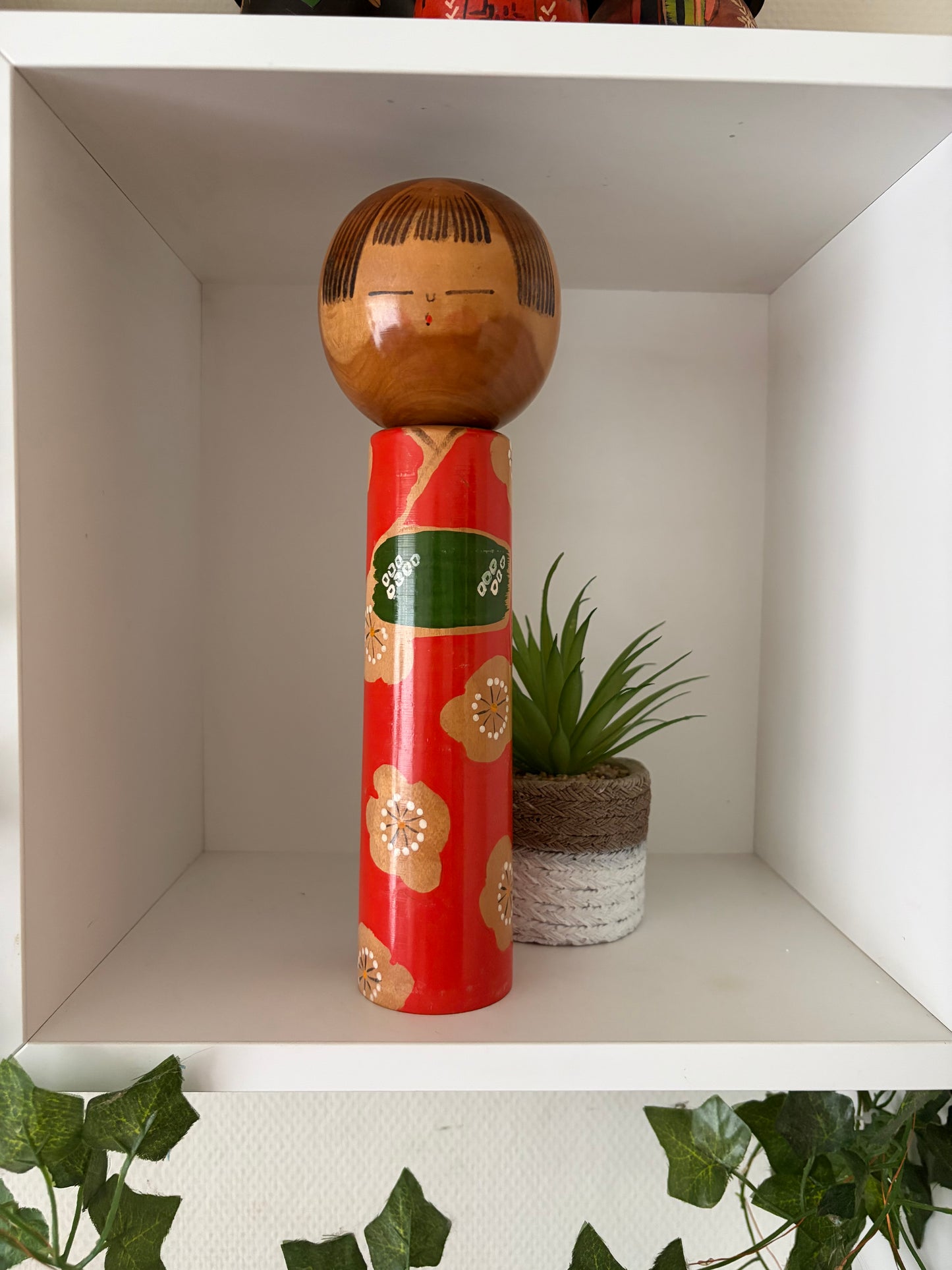 Vintage Sosaku kokeshi by Kiyohara Takao