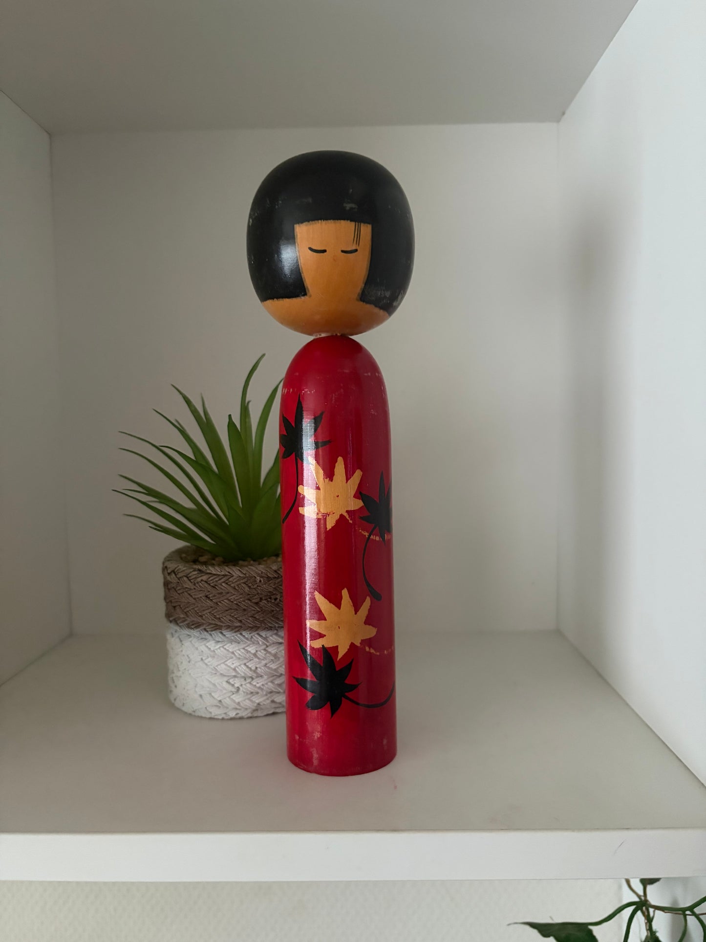 Rare vintage Sosaku kokeshi by Tanaka Harumasa (1916-1966)