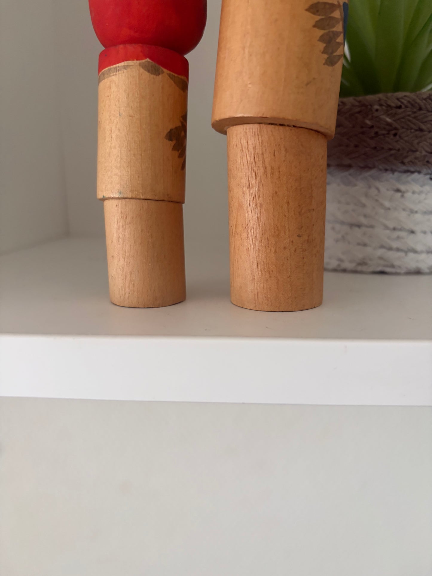 Vintage Mother and Child kokeshi by Kiyohara Takao
