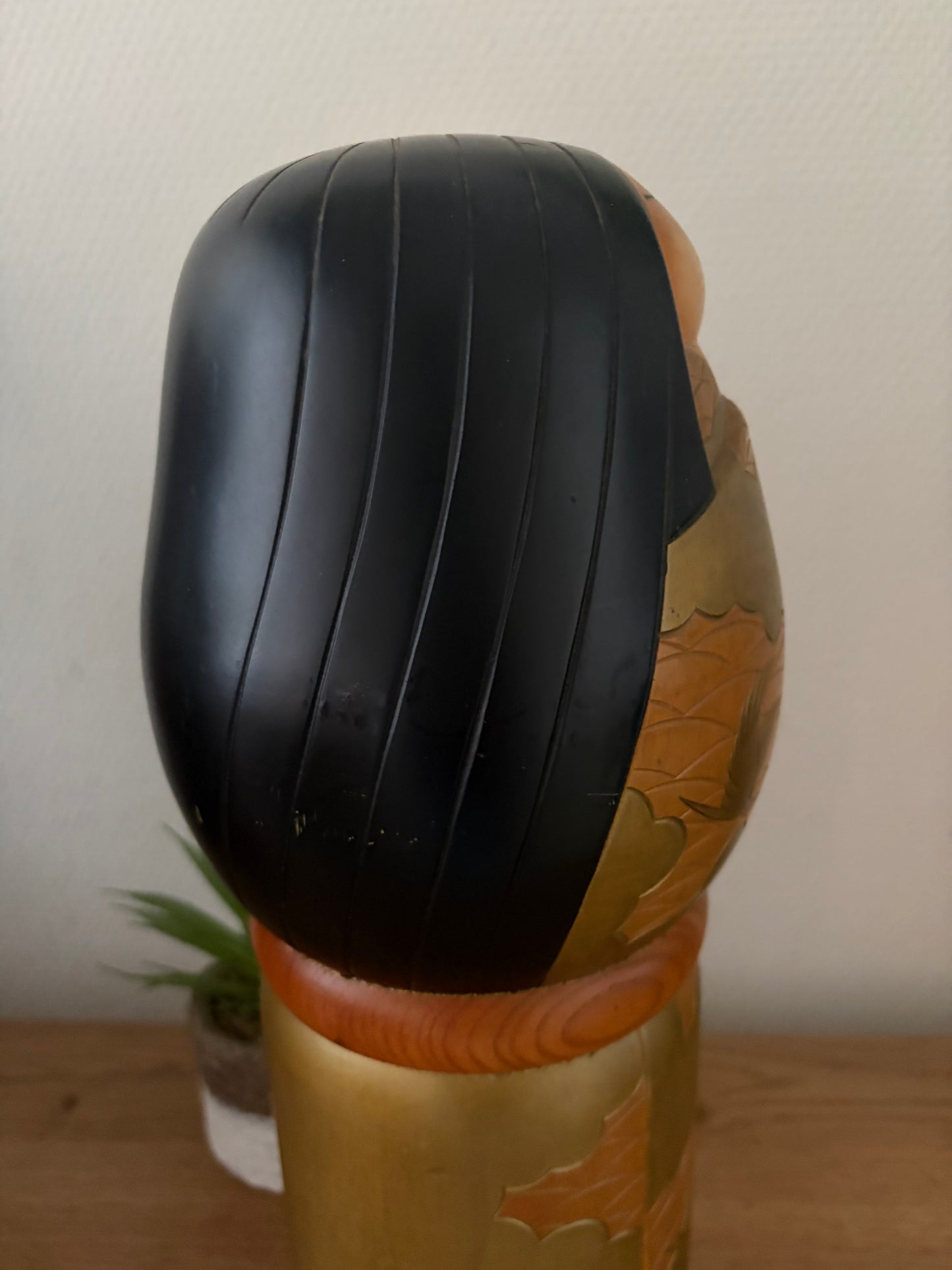 Rare vintage Sosaku kokeshi by Takashi Yoshida (1948-2007)