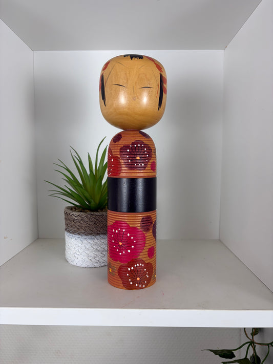 Vintage Creative Kokeshi By Takahashi Akinori (1957-)