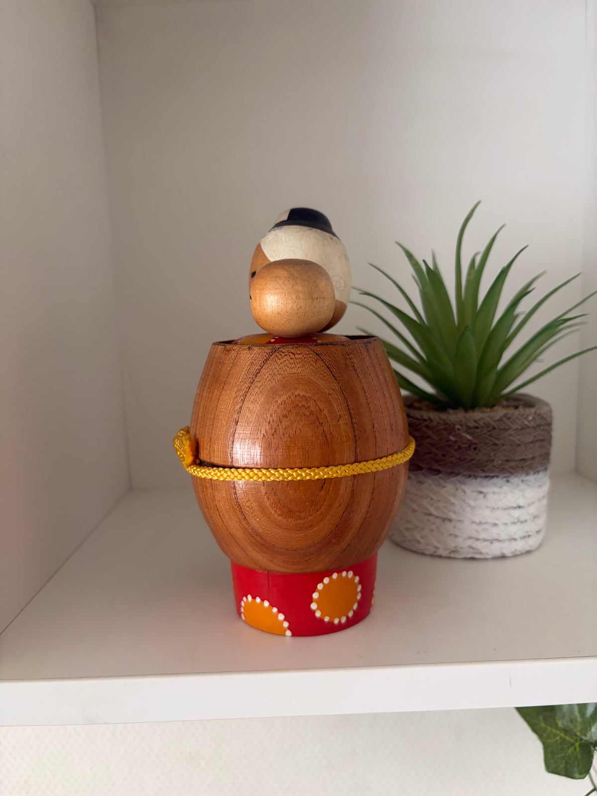 Vintage Sosaku kokeshi Mother and child