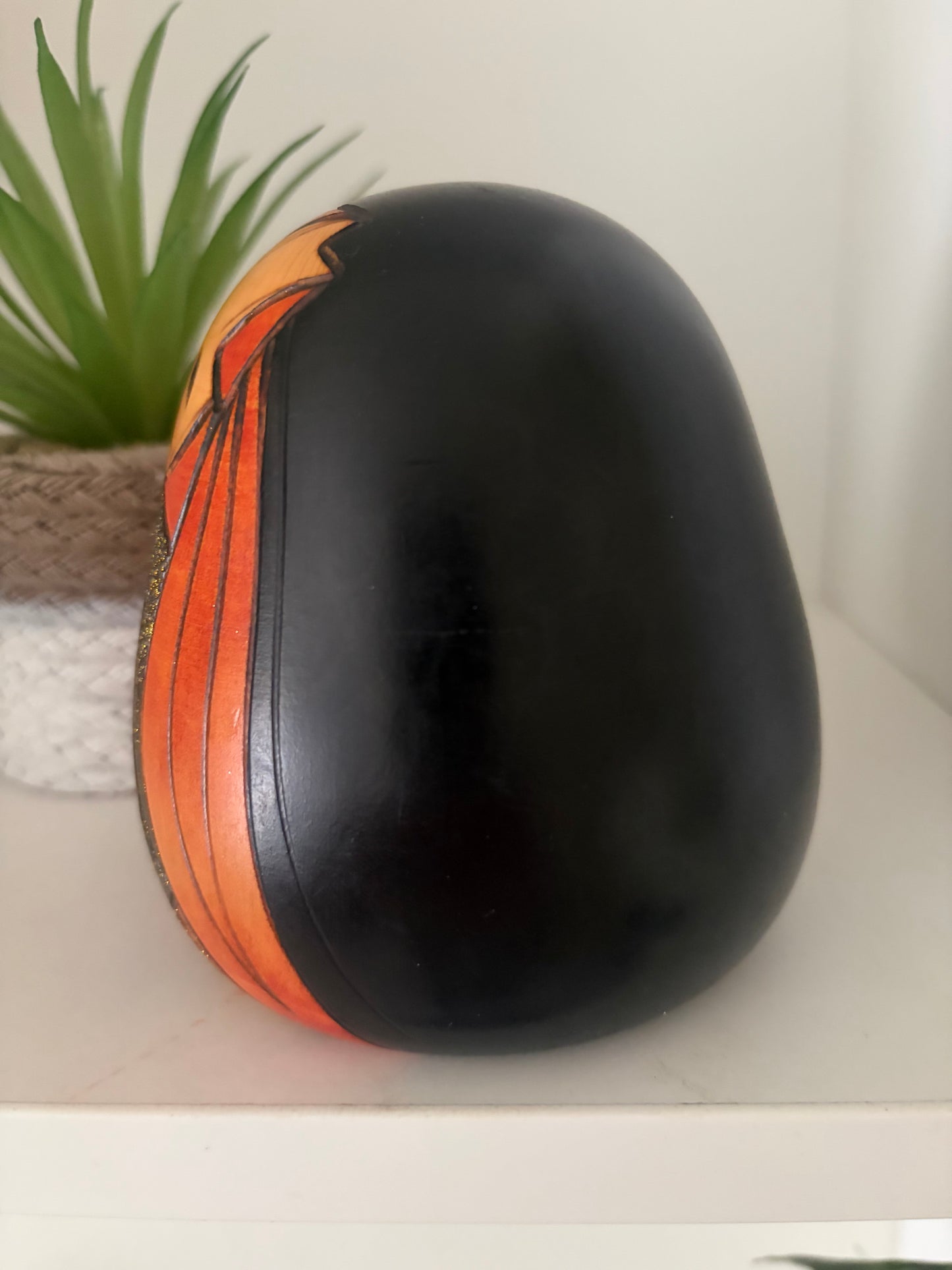 Beautiful vintage creative Kokeshi by Toshio Sekiguchi (1947-)