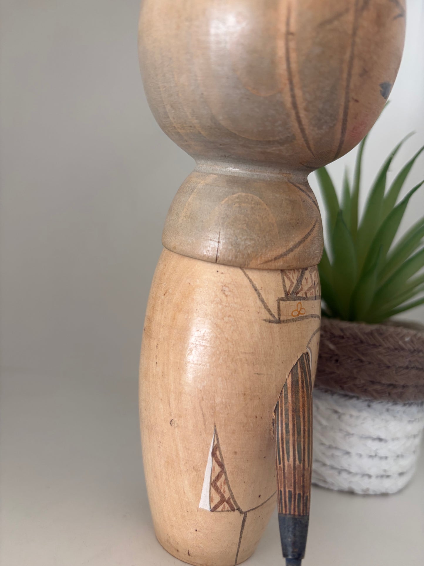 Rare vintage Sosaku kokeshi by Imai Tamamizu