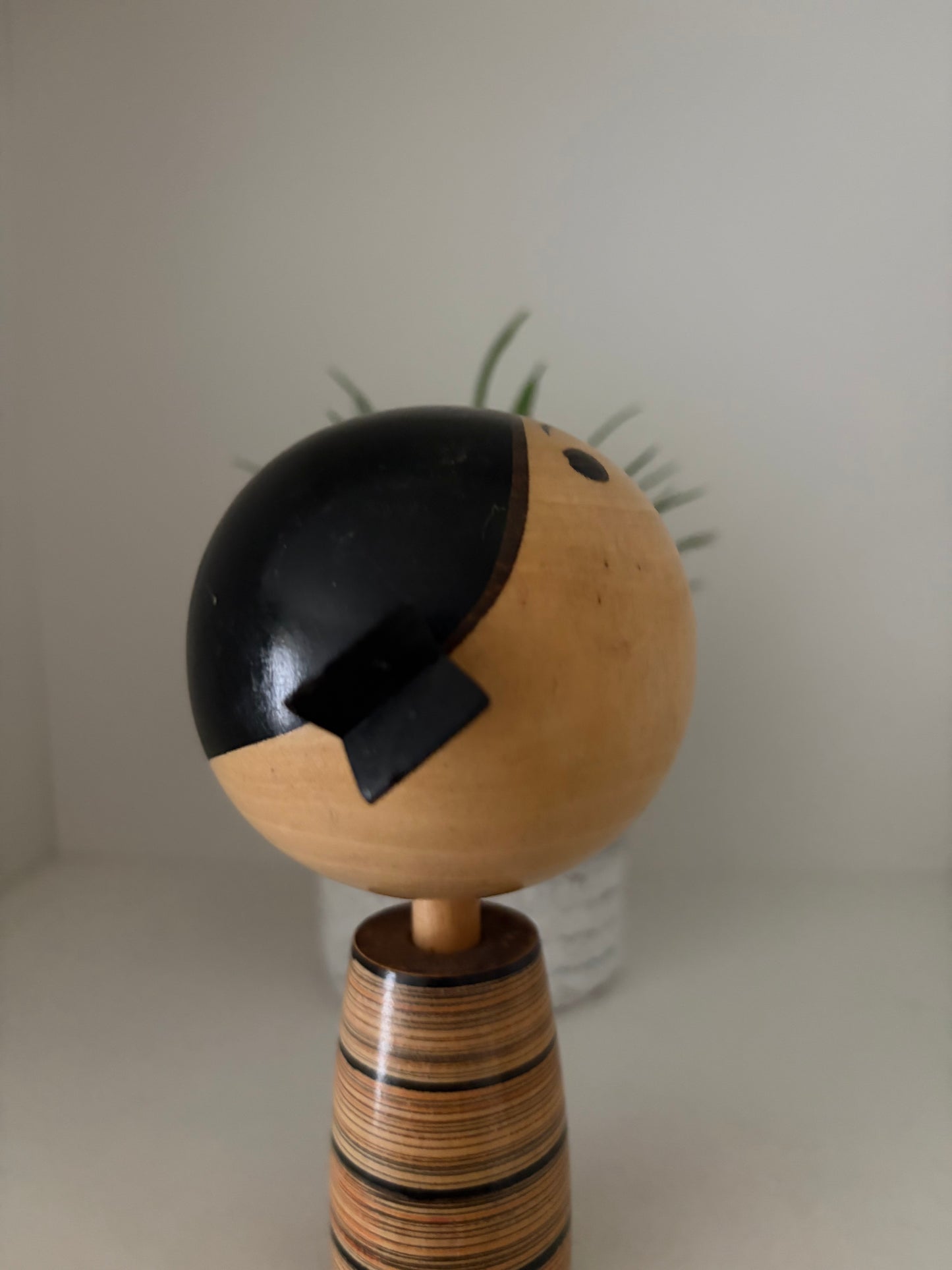 Rare Vintage Creative Kokeshi By Takanashi Hanpuushi