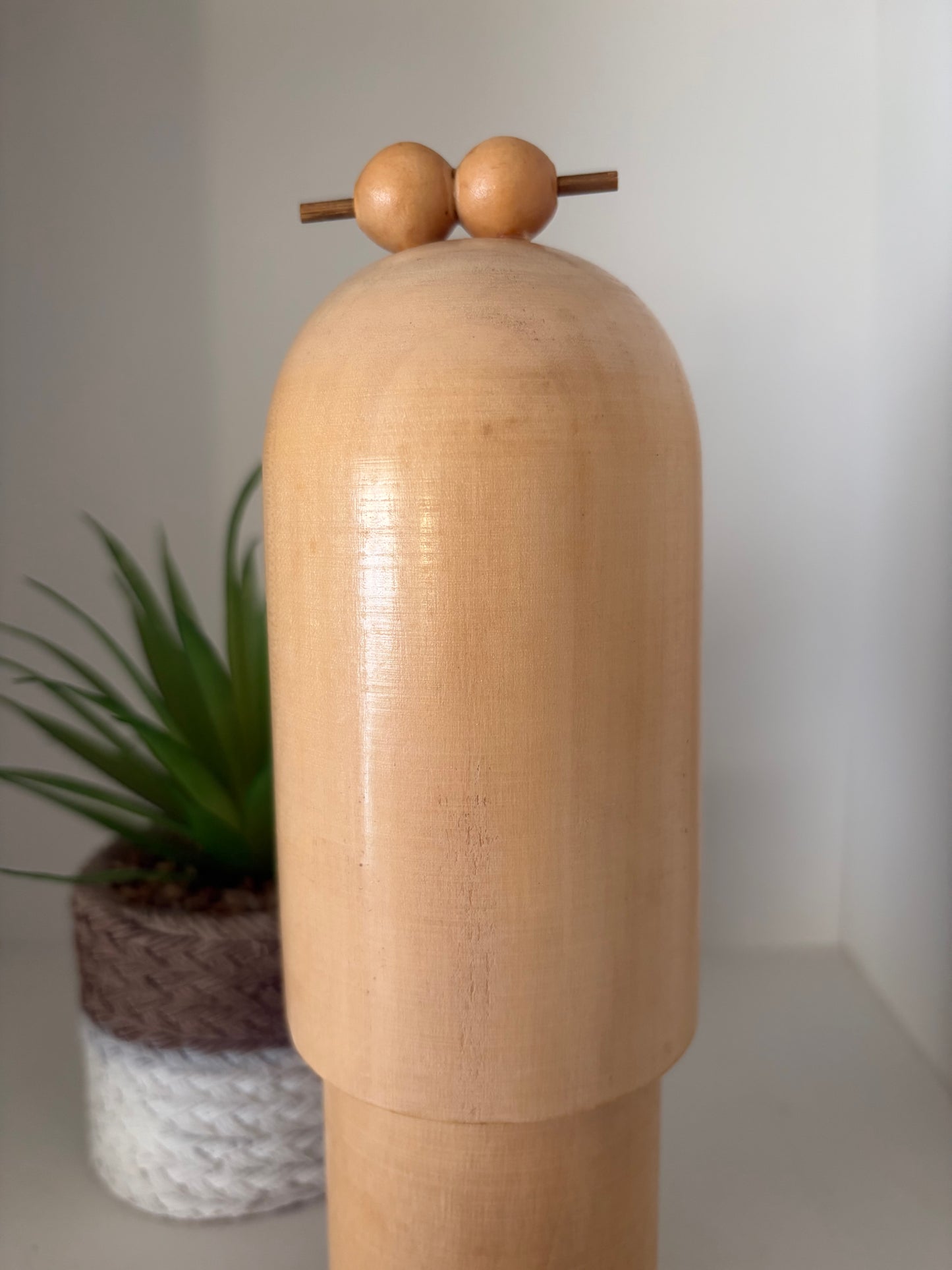 Vintage Sosaku kokeshi by Mitsuo