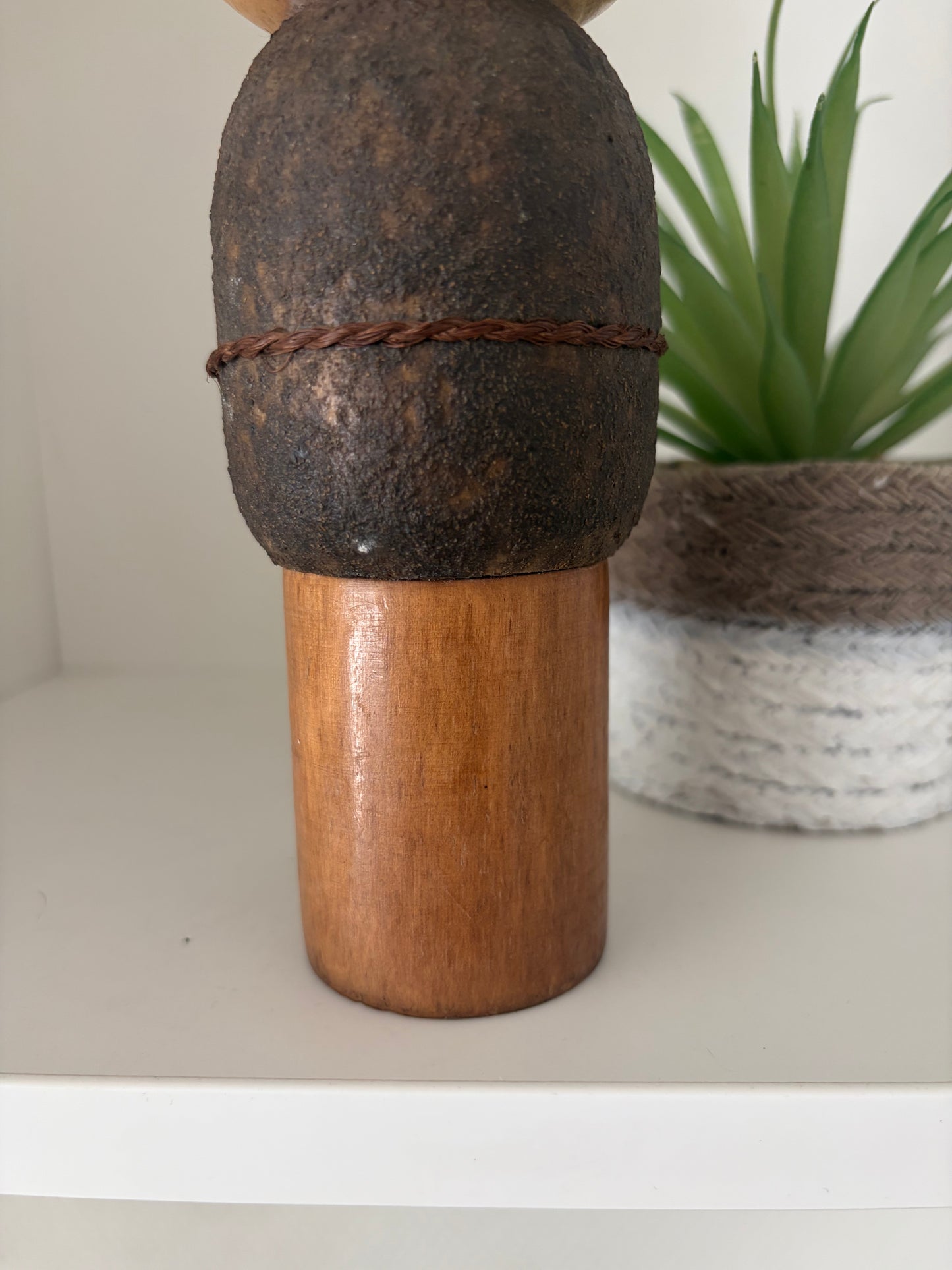 Vintage Sosaku kokeshi by Kiyohara Takao