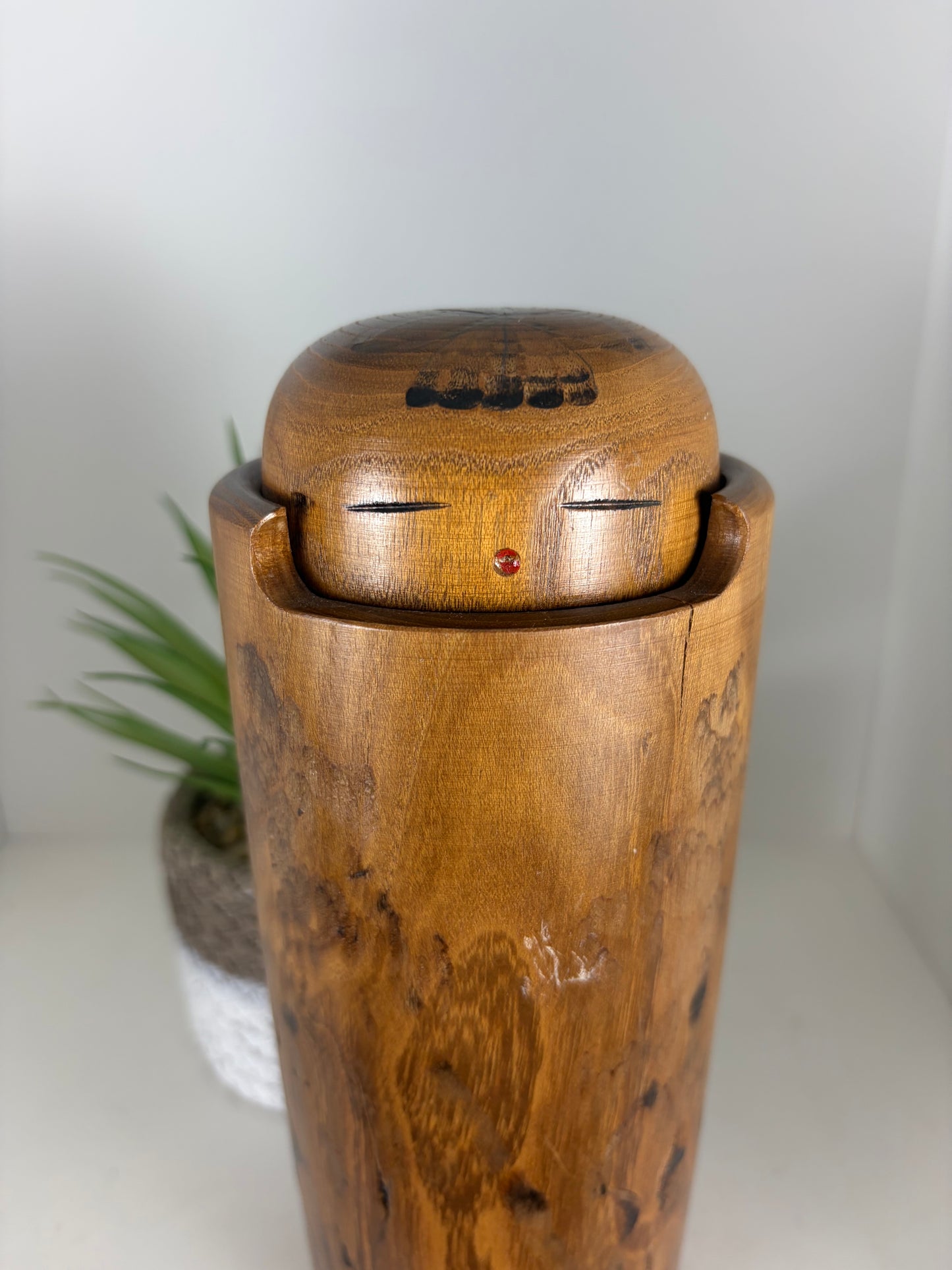 Vintage Sosaku Kokeshi By Miyajima Muhitsu (1929-)