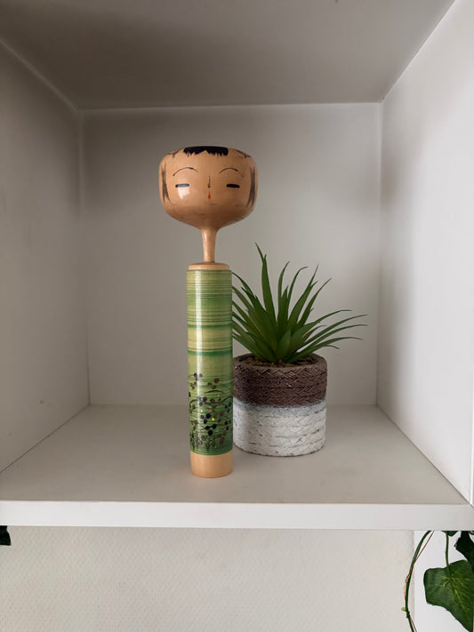 Rare Vintage Creative Kokeshi By Kahei Katase (1922-2015)