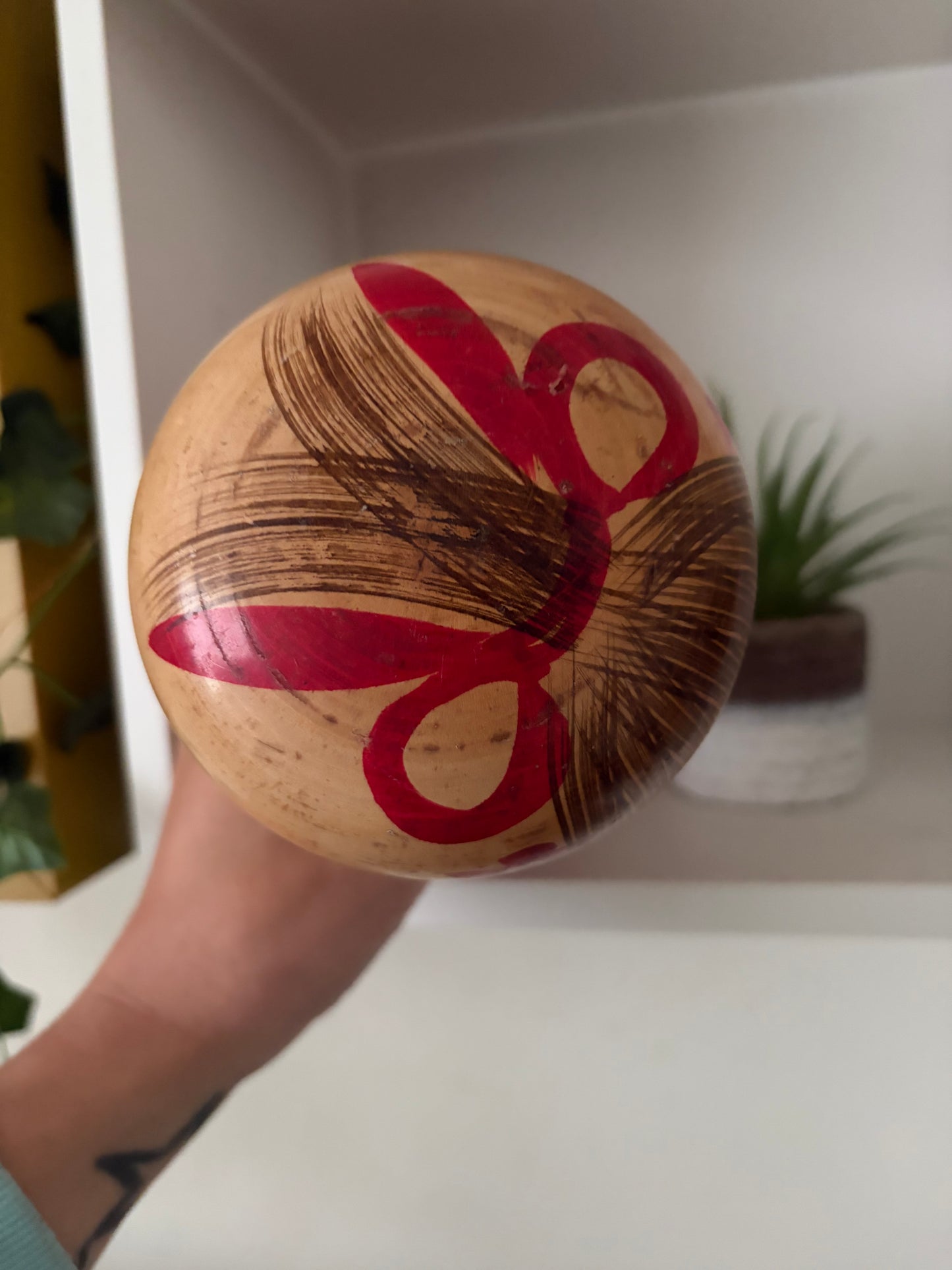 vintage kokeshi by Usuki Hakuho