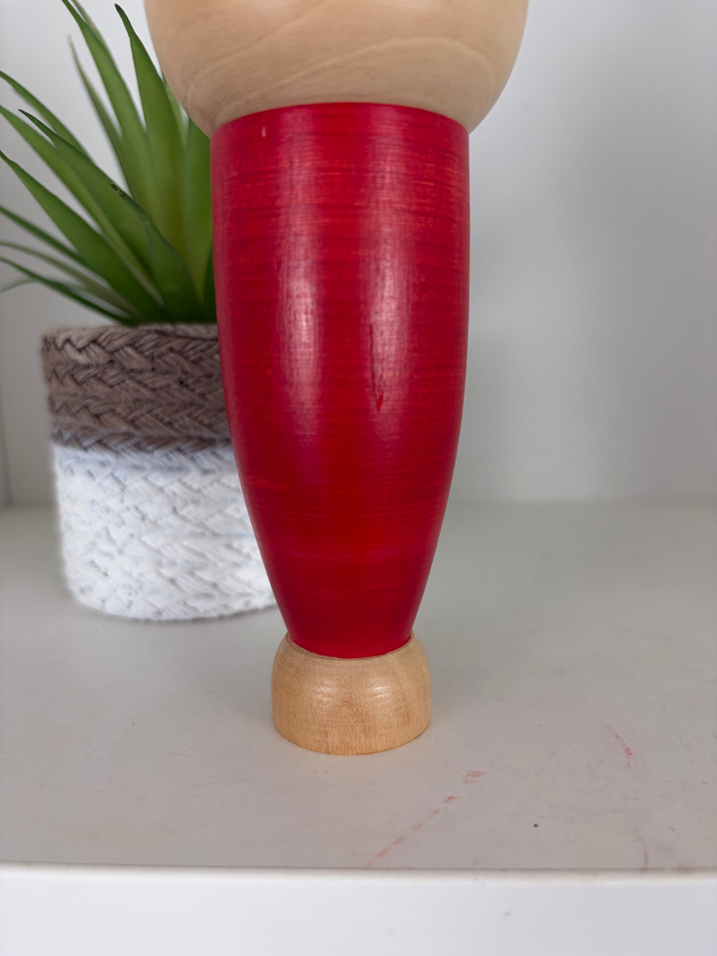Vintage Sosaku kokeshi by Sato Suigai (1920-)